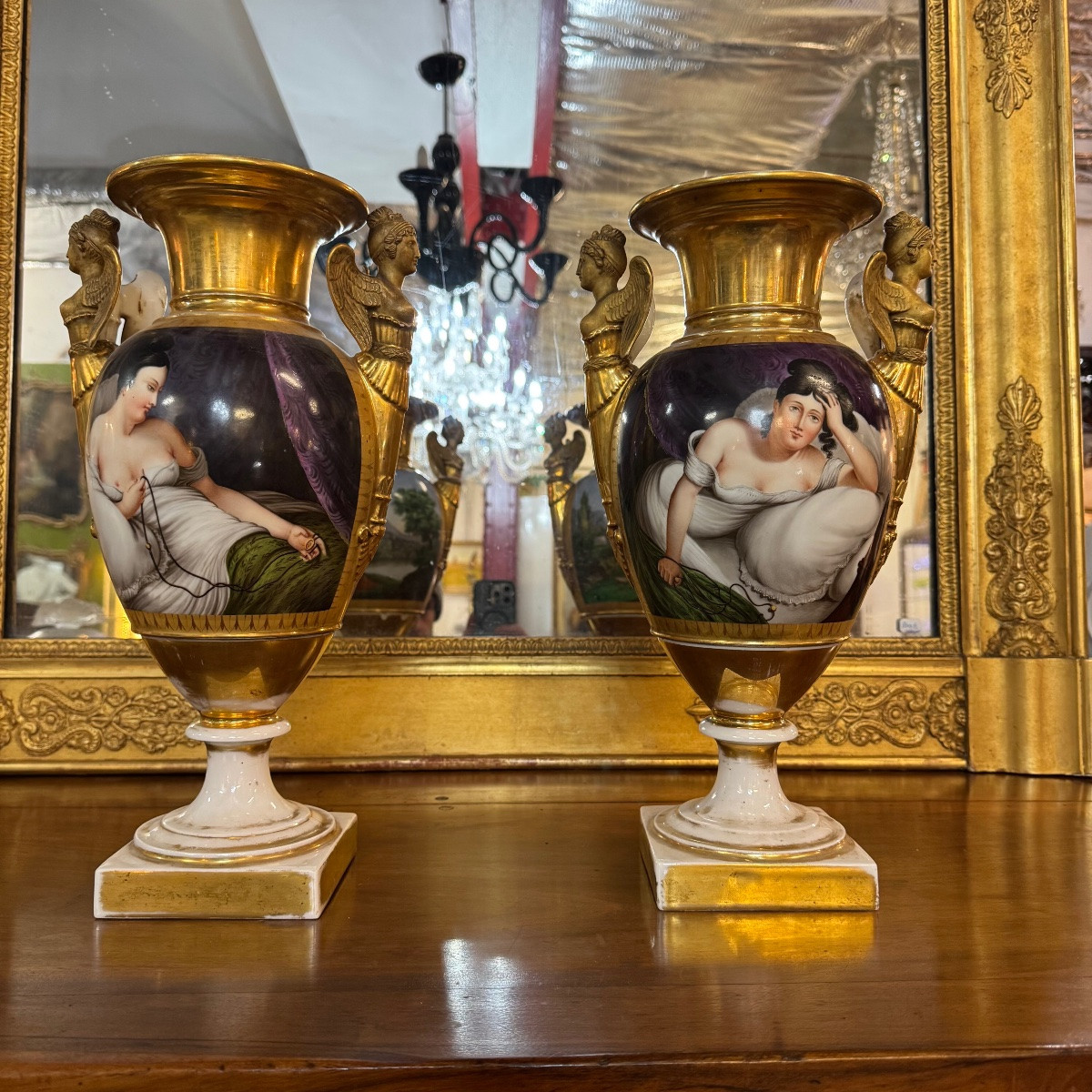 Pair Of Empire Vases-photo-5