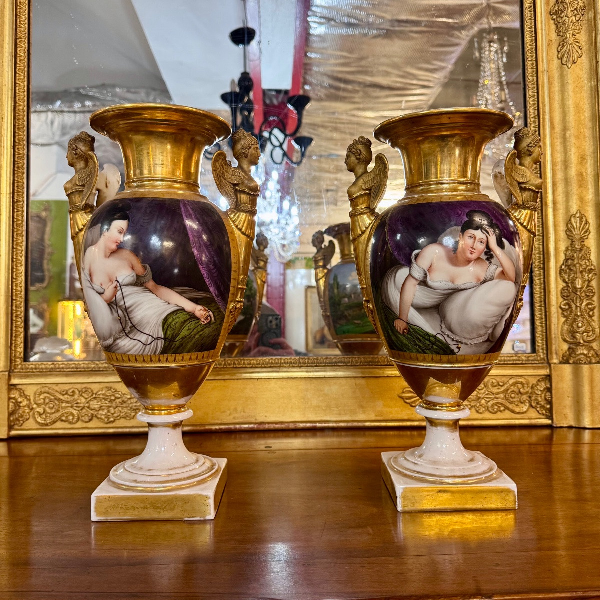 Pair Of Empire Vases-photo-6