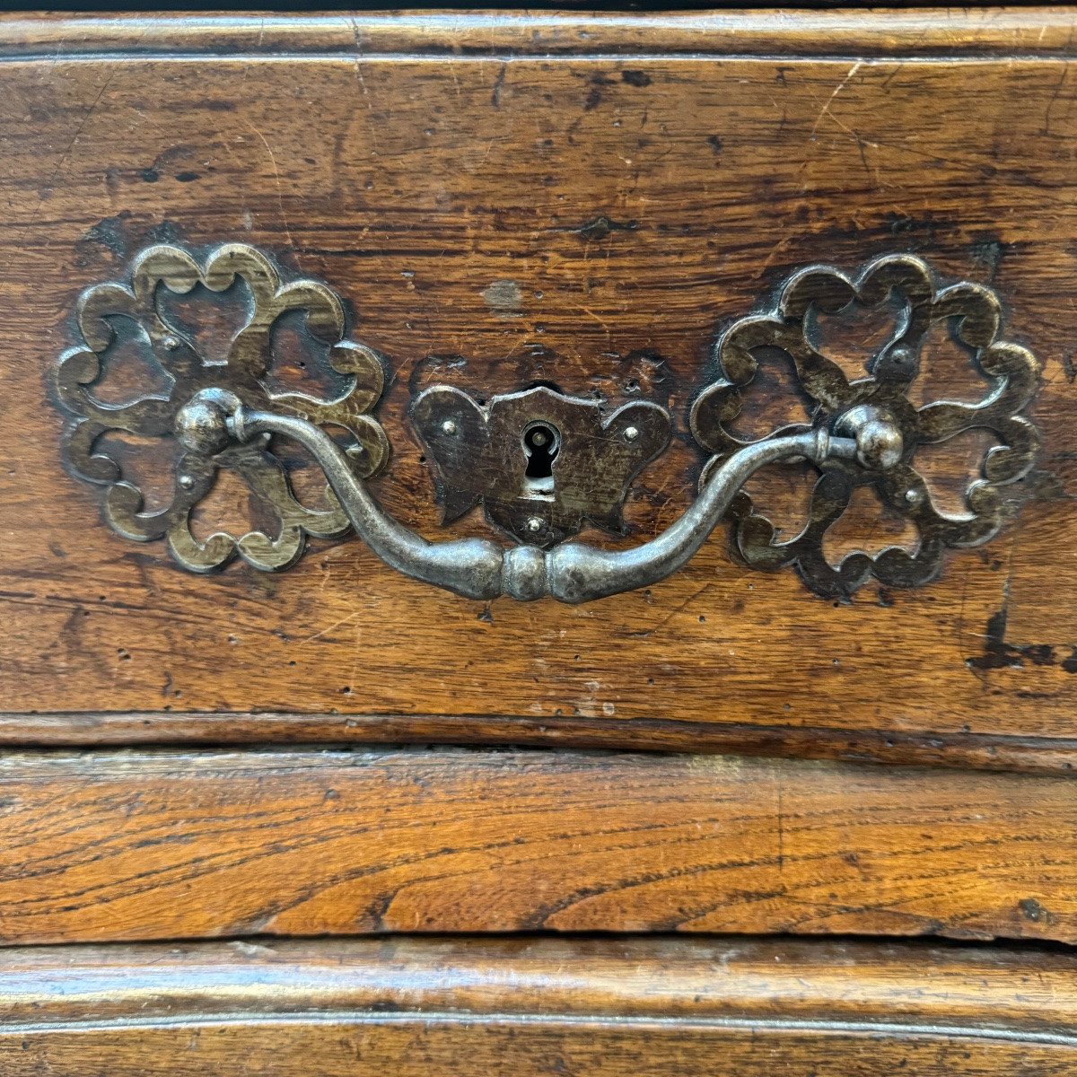 Commode Bordelaise d'époque Louis XV-photo-1