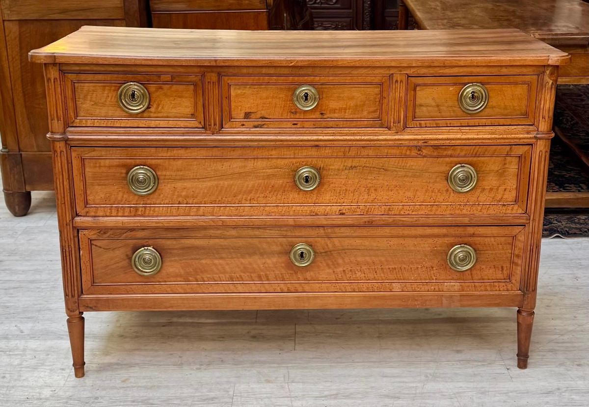 COMMODE D'EPOQUE LOUIS XVI