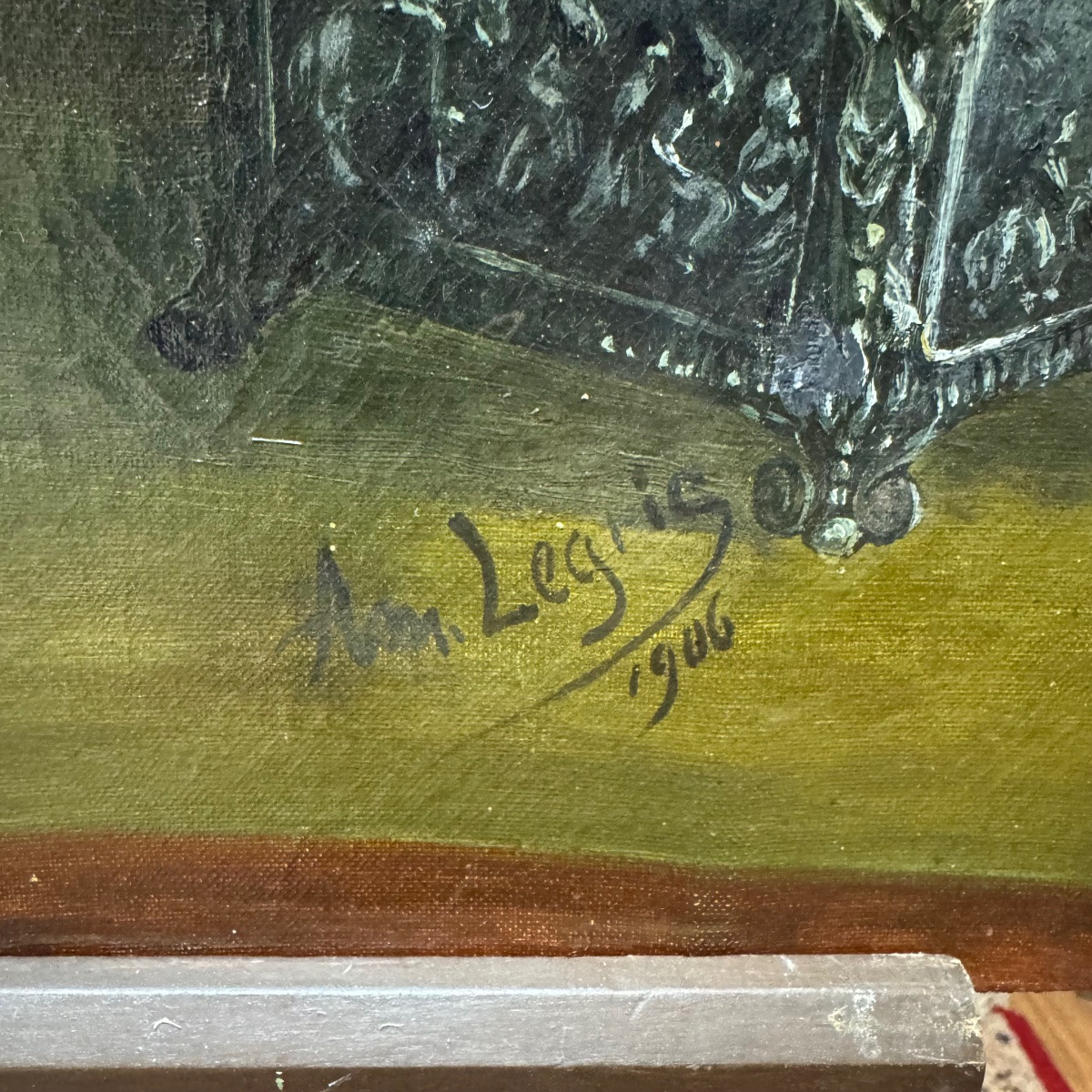 Oil On Canvas -photo-1