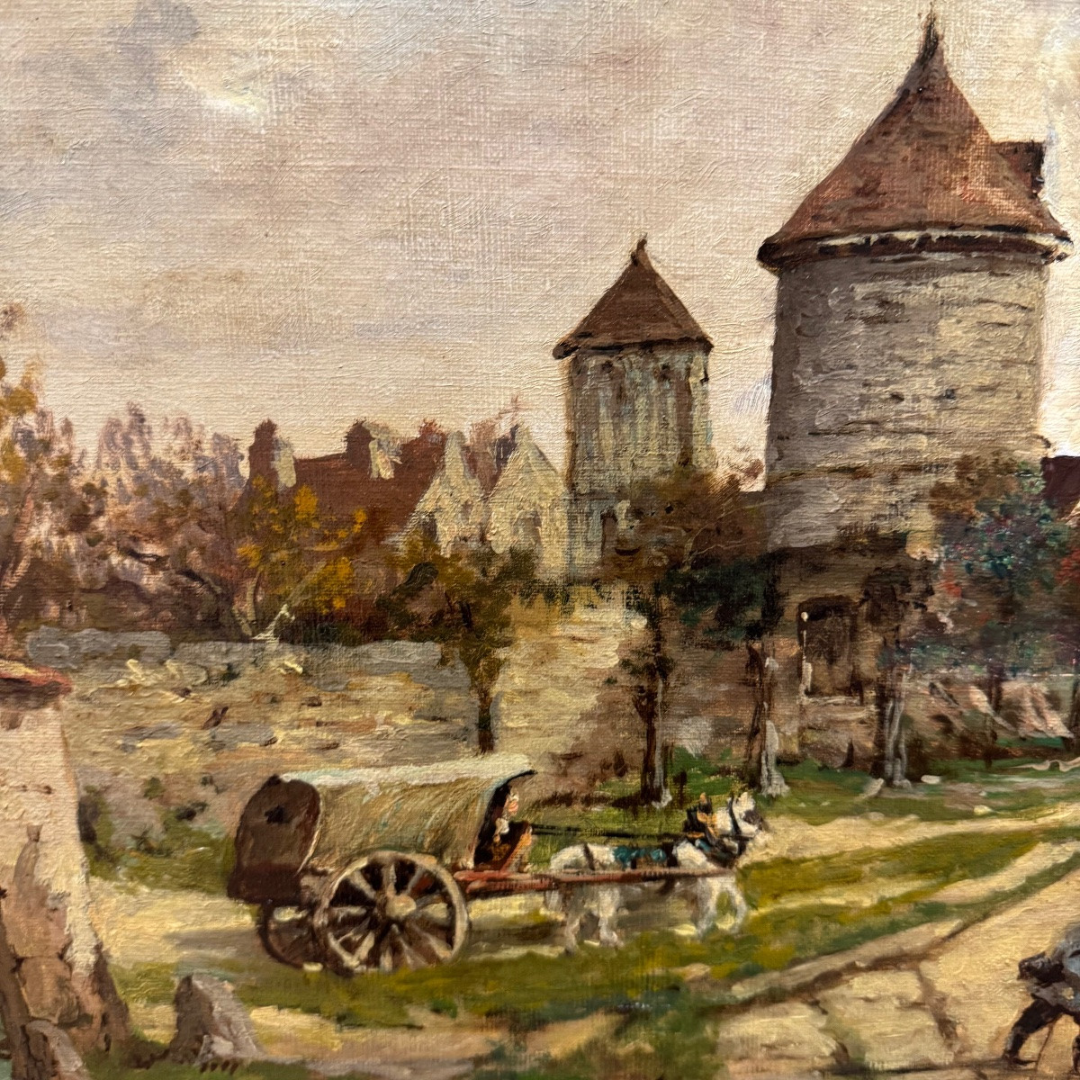 Oil On Canvas By Dumay-photo-1