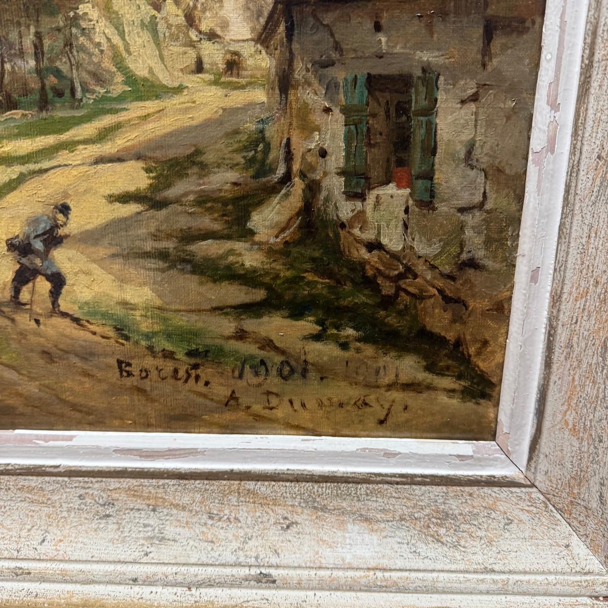 Oil On Canvas By Dumay-photo-2