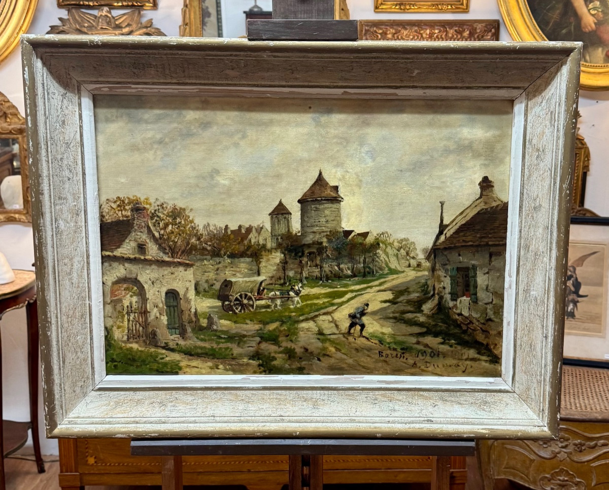 Oil On Canvas By Dumay