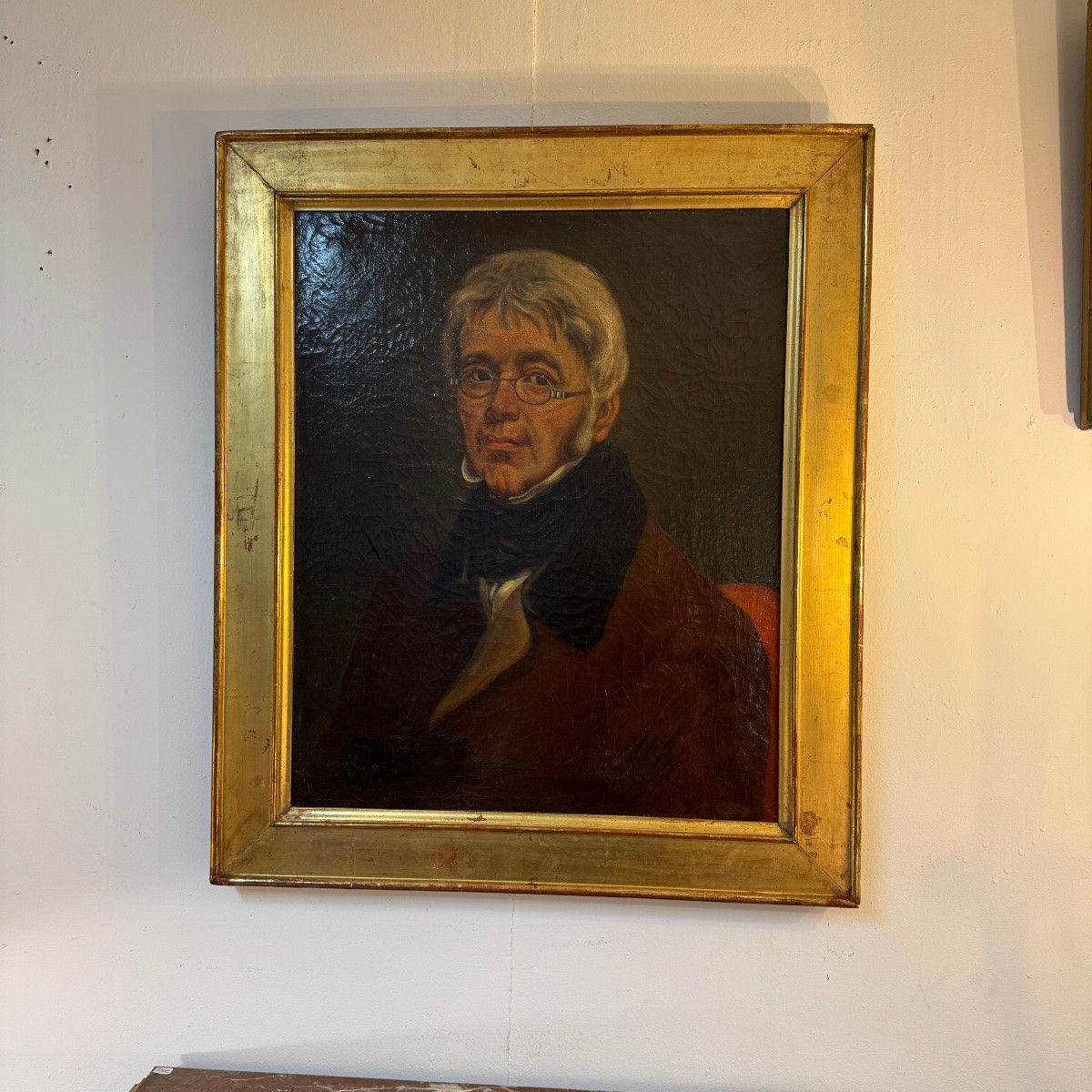 Oil On Canvas, Directoire Period-photo-1