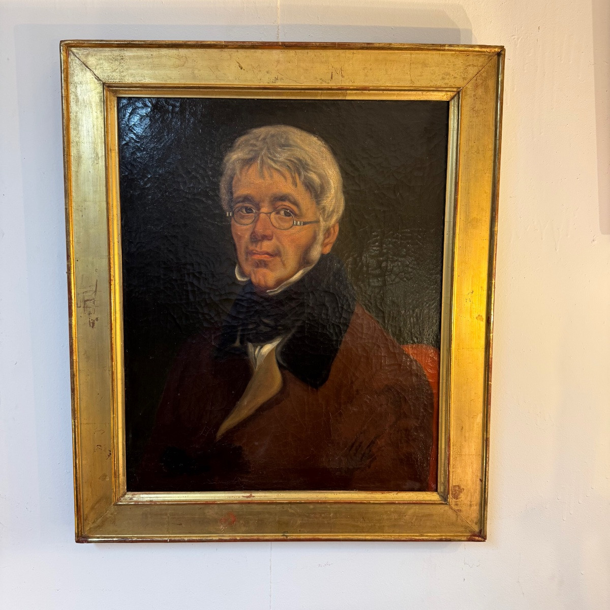 Oil On Canvas, Directoire Period-photo-3