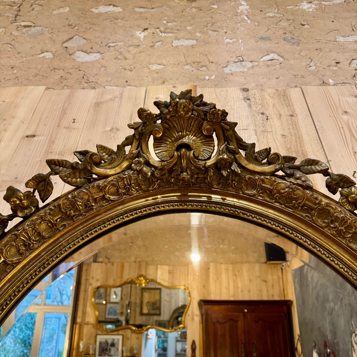 Louis XV Style Mirror-photo-4