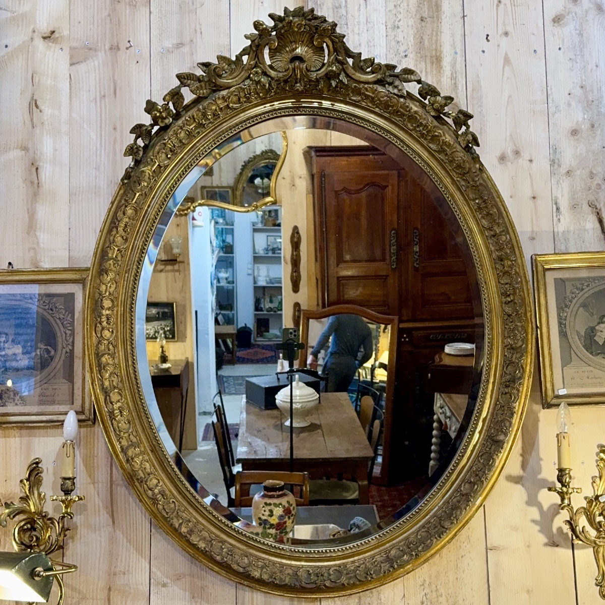 Louis XV Style Mirror-photo-7