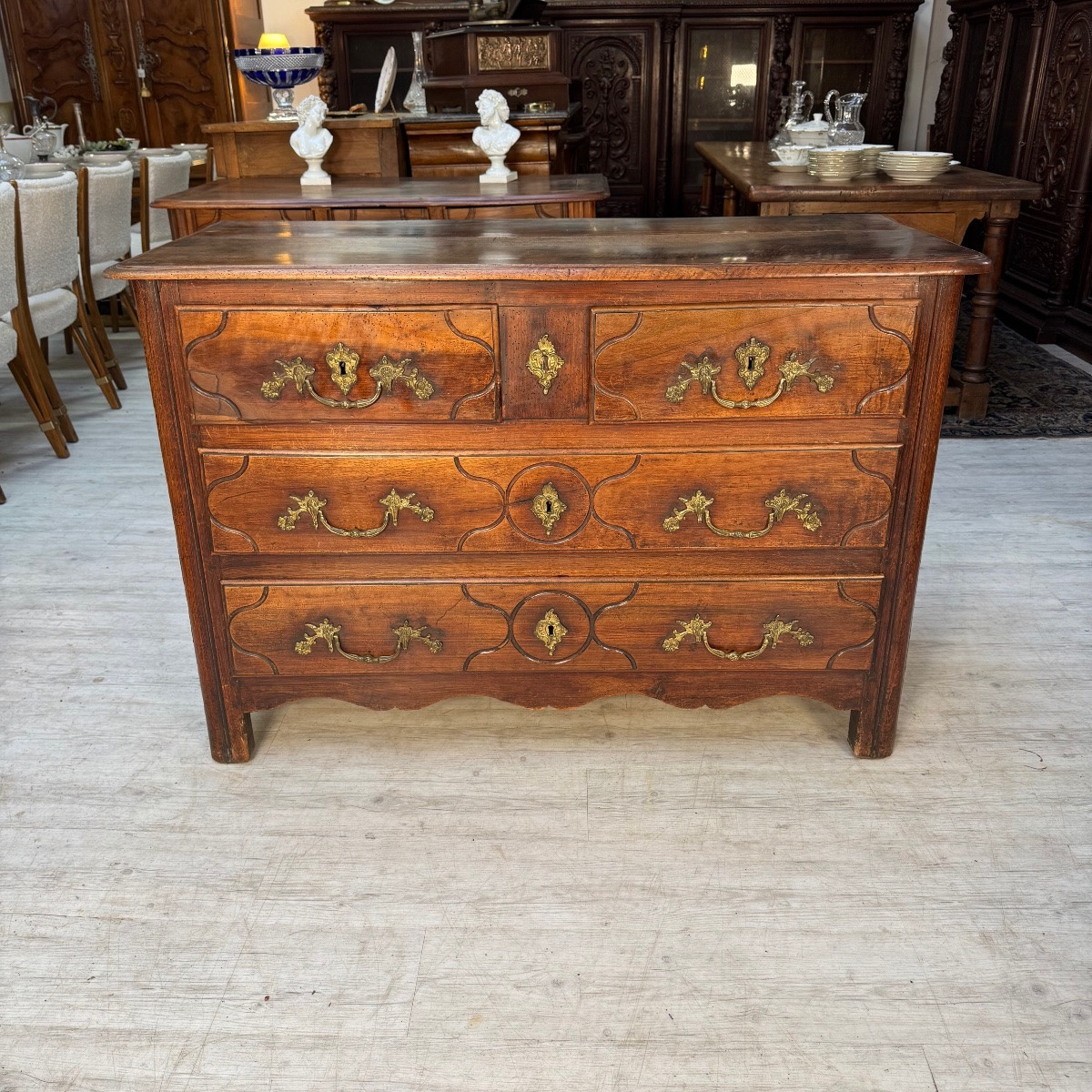 Louis XIV Period Chest Of Drawers-photo-2