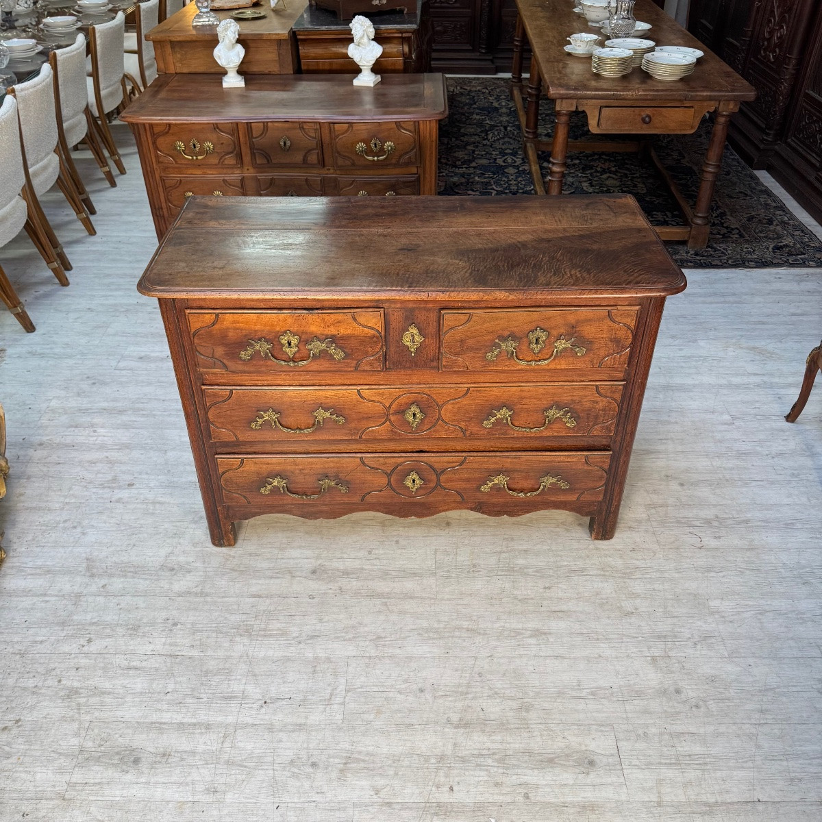 Louis XIV Period Chest Of Drawers-photo-4