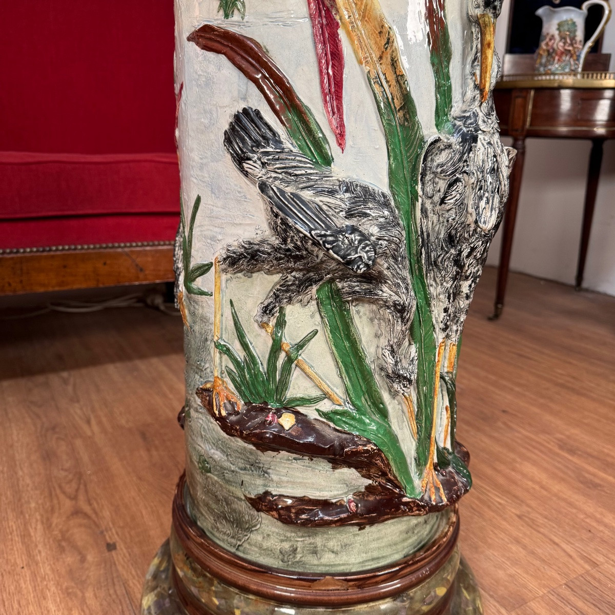 Porte Parapluies en Barbotine-photo-5