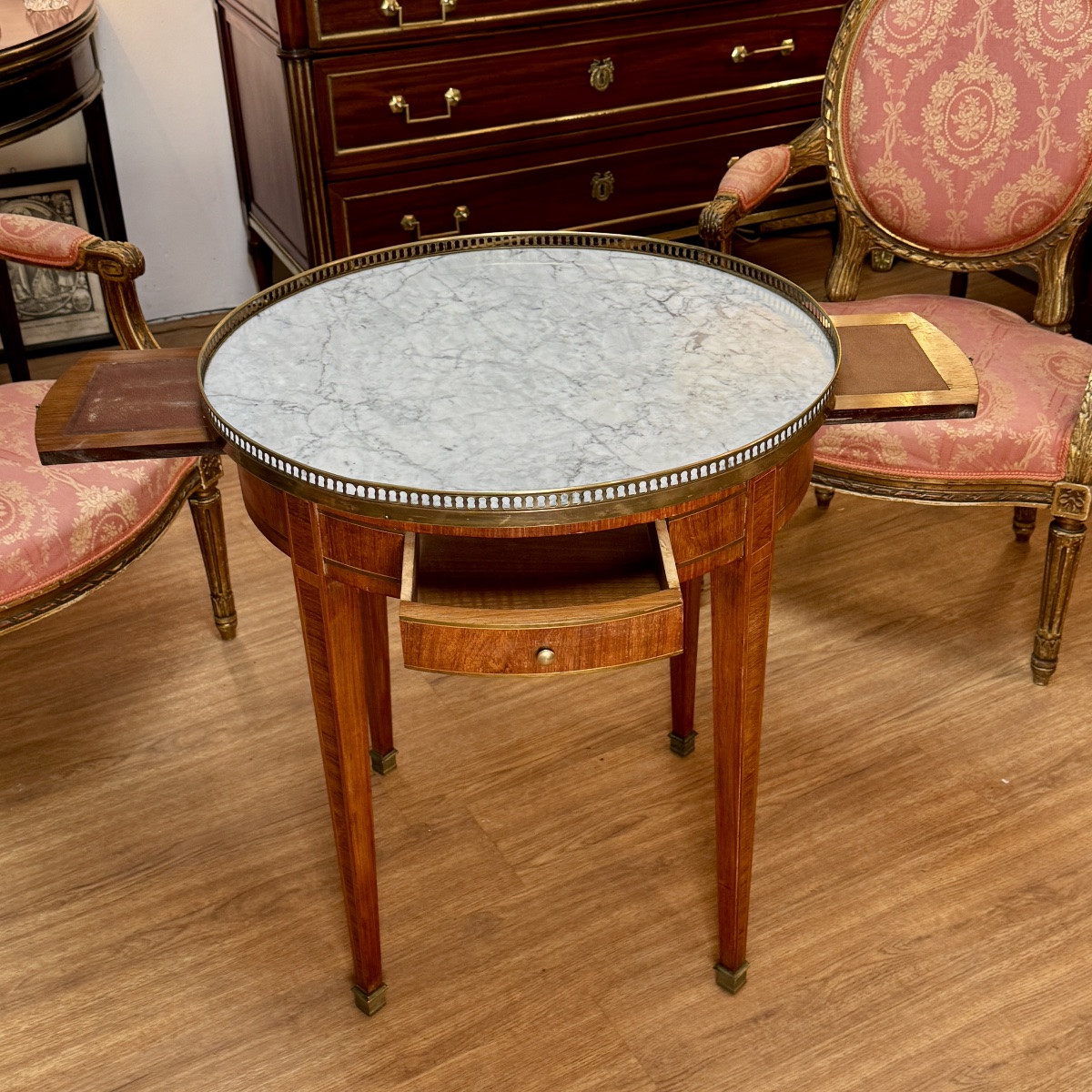 Louis XVI Bouillotte Table-photo-2