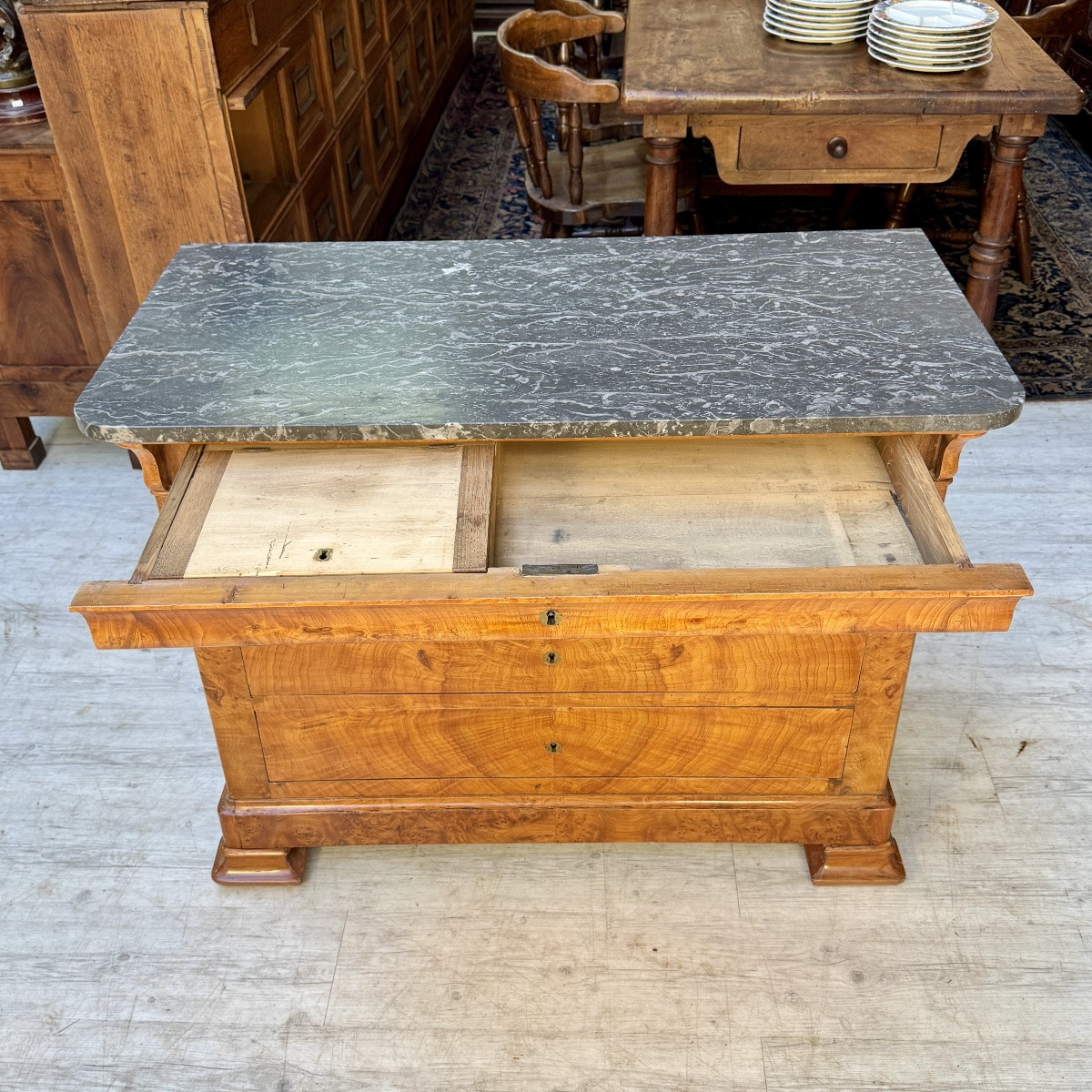 Louis Philippe Chest Of Drawers-photo-2