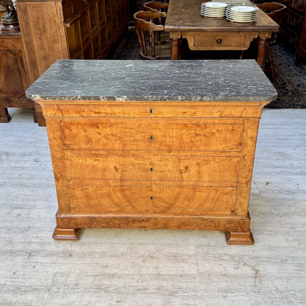 Louis Philippe Chest Of Drawers-photo-5