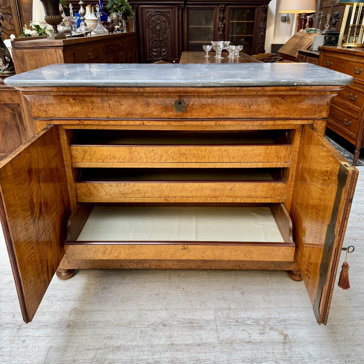 Commode ou Pantalonnière Charles X-photo-2