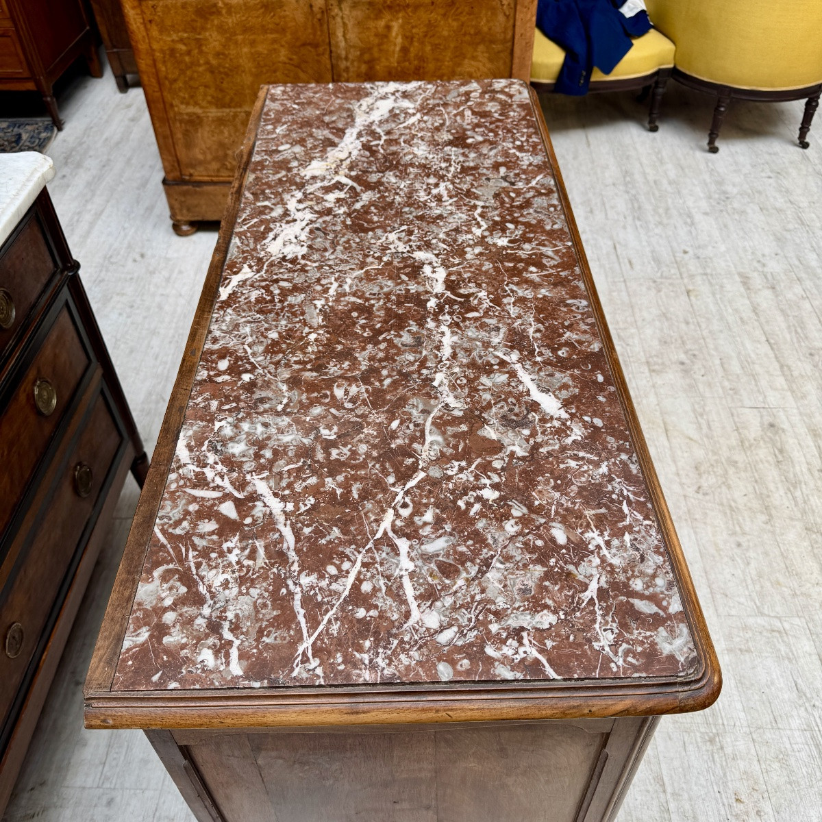 Louis XV Style Chest Of Drawers-photo-3