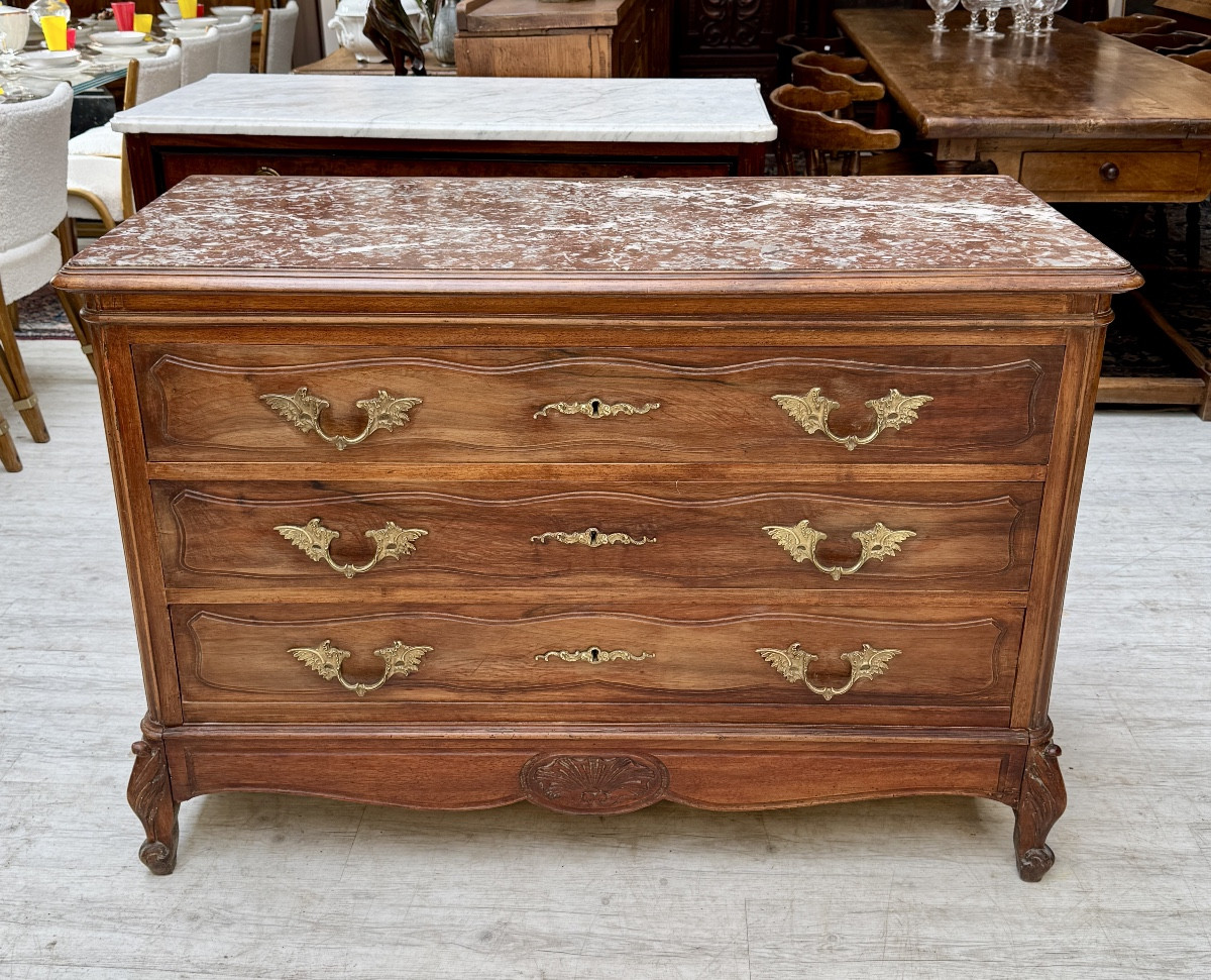 Louis XV Style Chest Of Drawers
