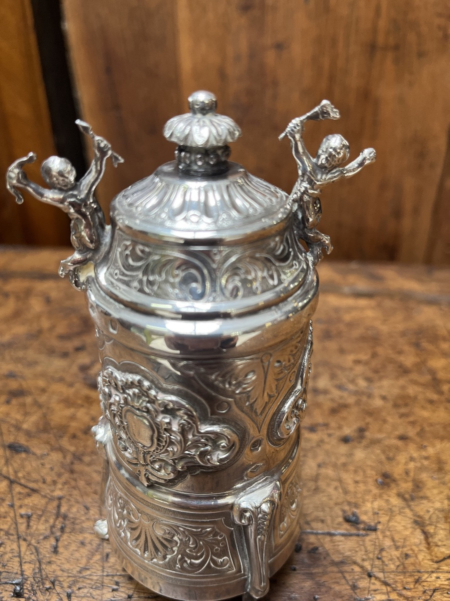 Moulin à Poivre Argent Massif-photo-4