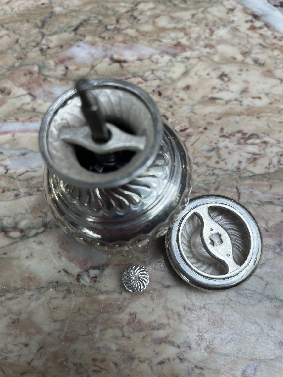 Moulin à Poivre en Argent Massif-photo-3