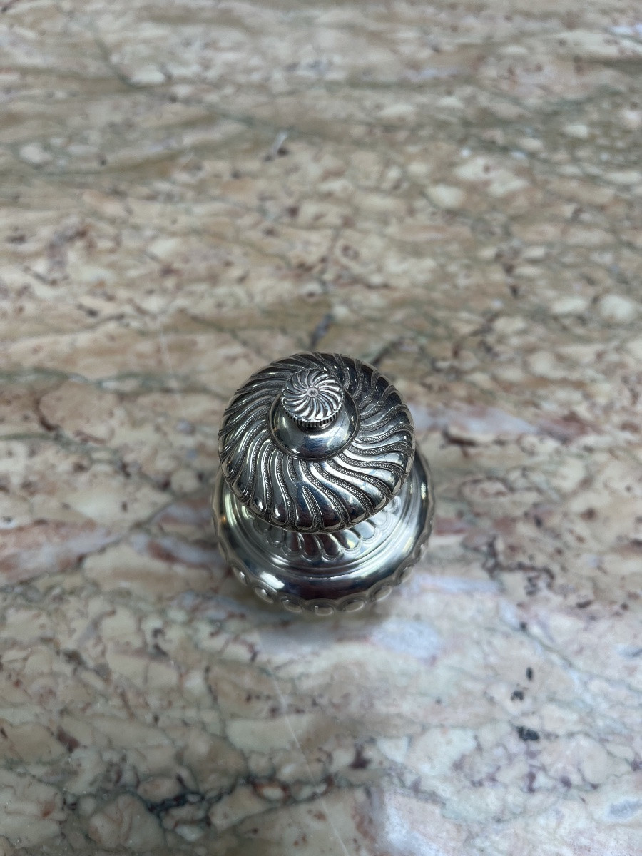 Moulin à Poivre en Argent Massif-photo-5