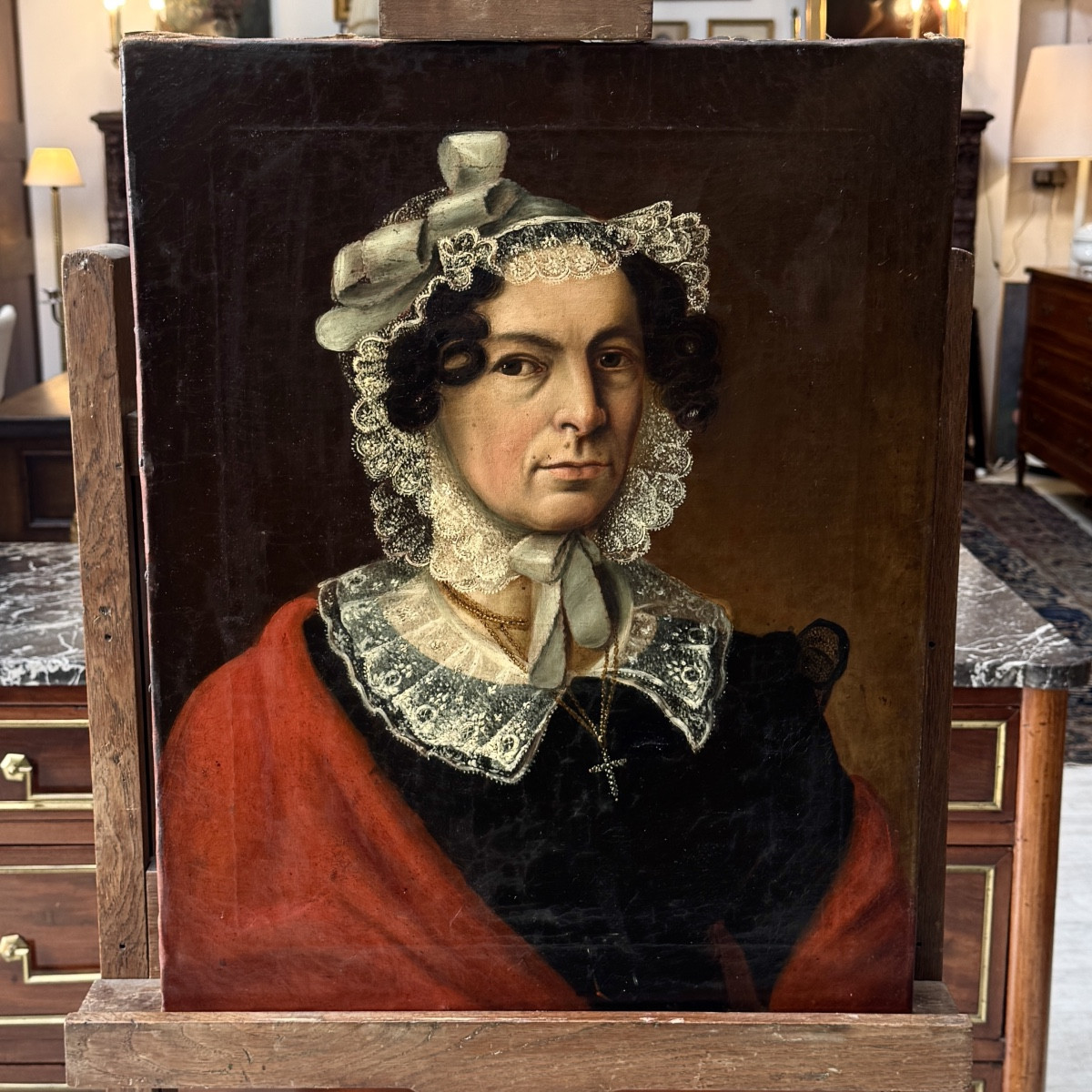 Portrait, Oil On Canvas