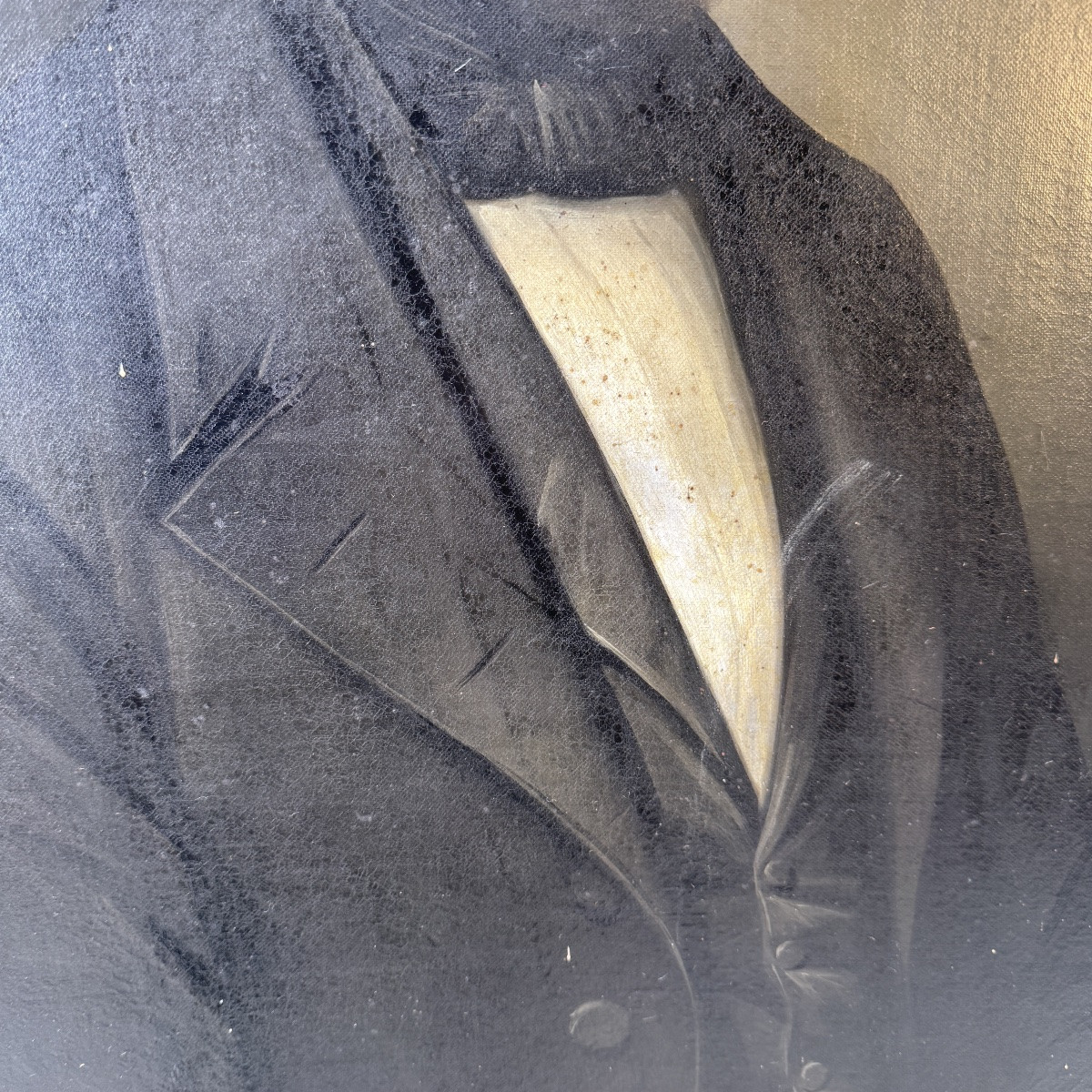 Portrait, Oil On Canvas-photo-3