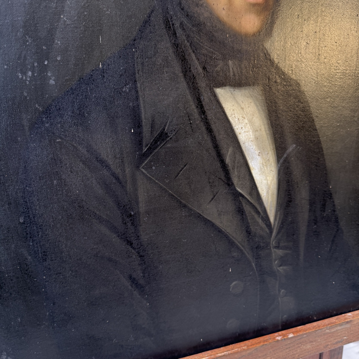 Portrait, Oil On Canvas-photo-4