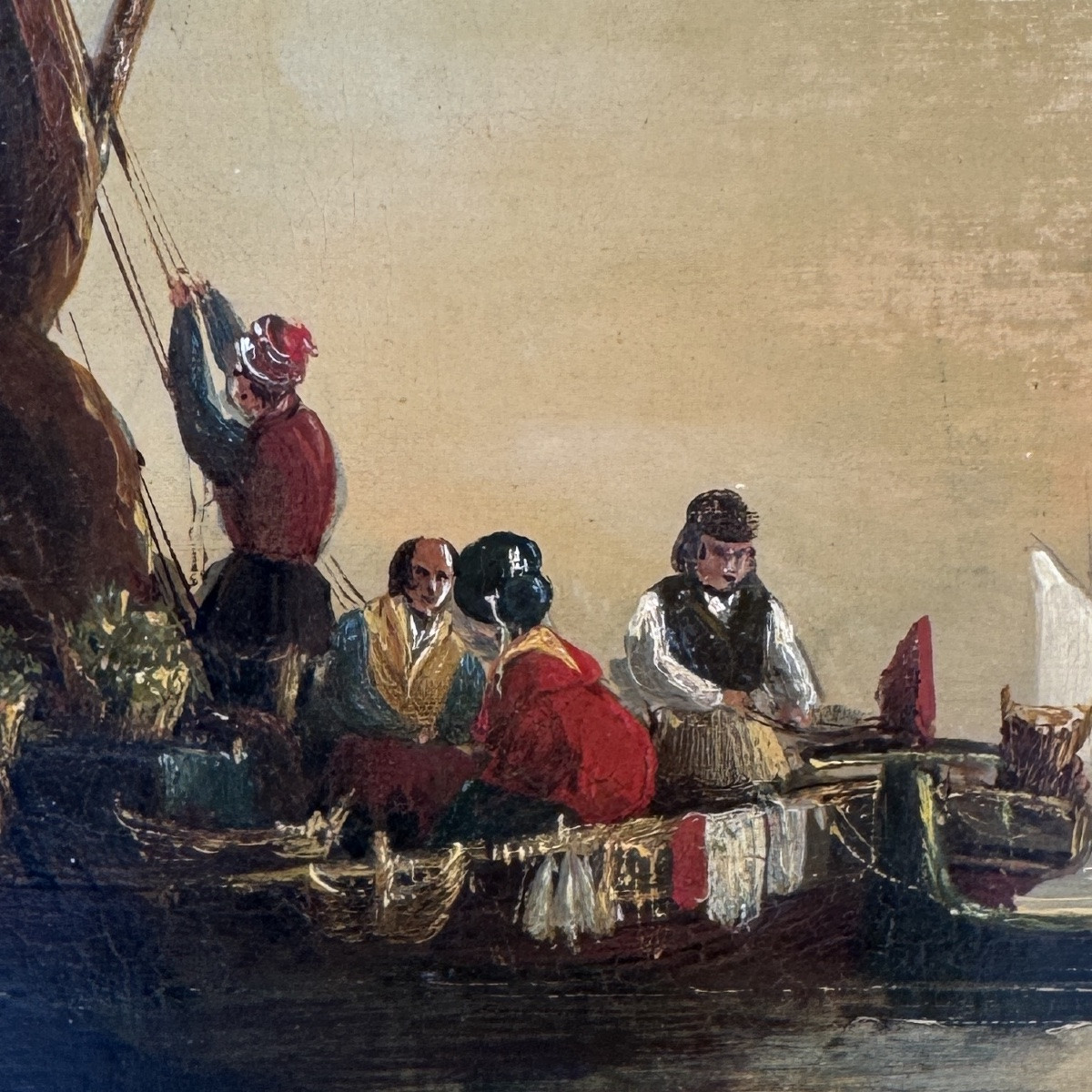 Marine, Huile sur Toile -photo-2