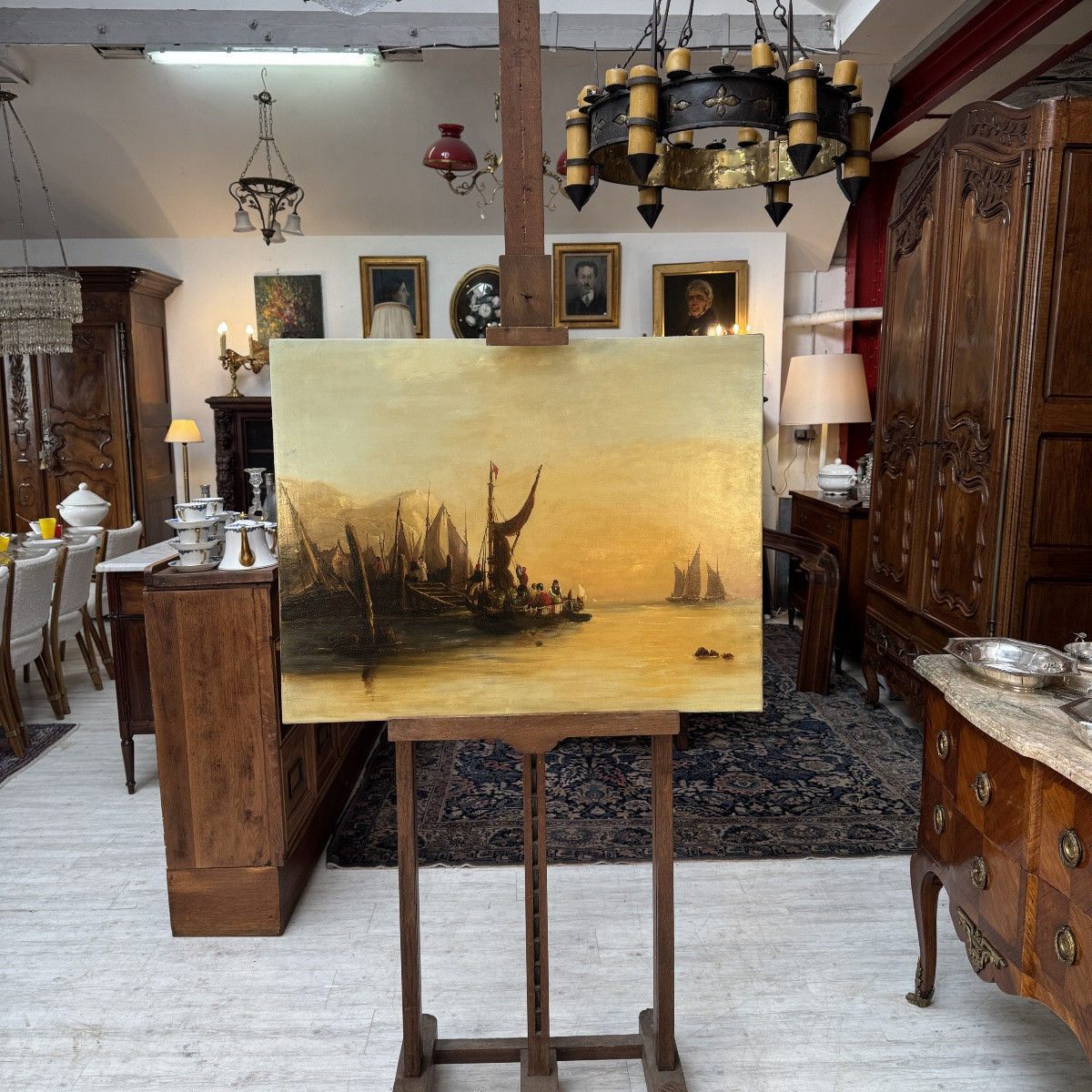 Marine, Huile sur Toile -photo-4