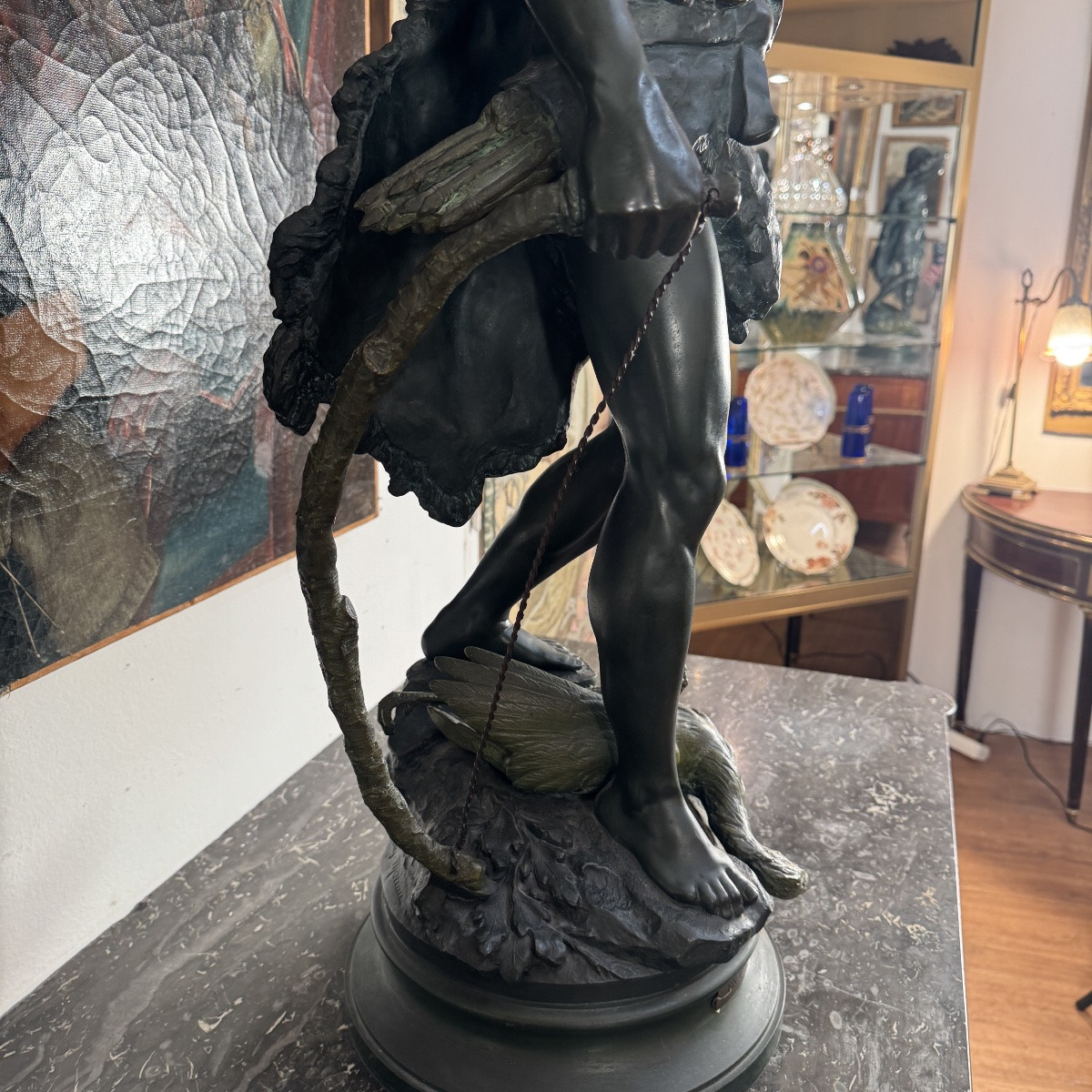 Spelter Sculpture By Auguste Moreau-photo-1