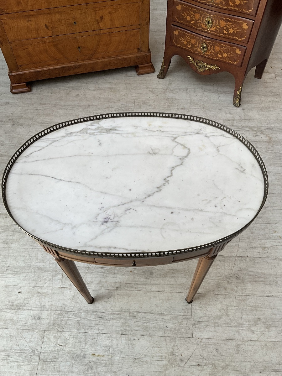 Table d'appoint style Louis XVI-photo-3