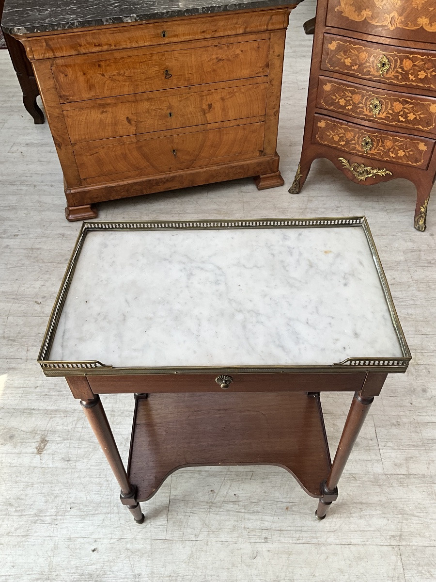 Louis XVI Style Side Table-photo-3