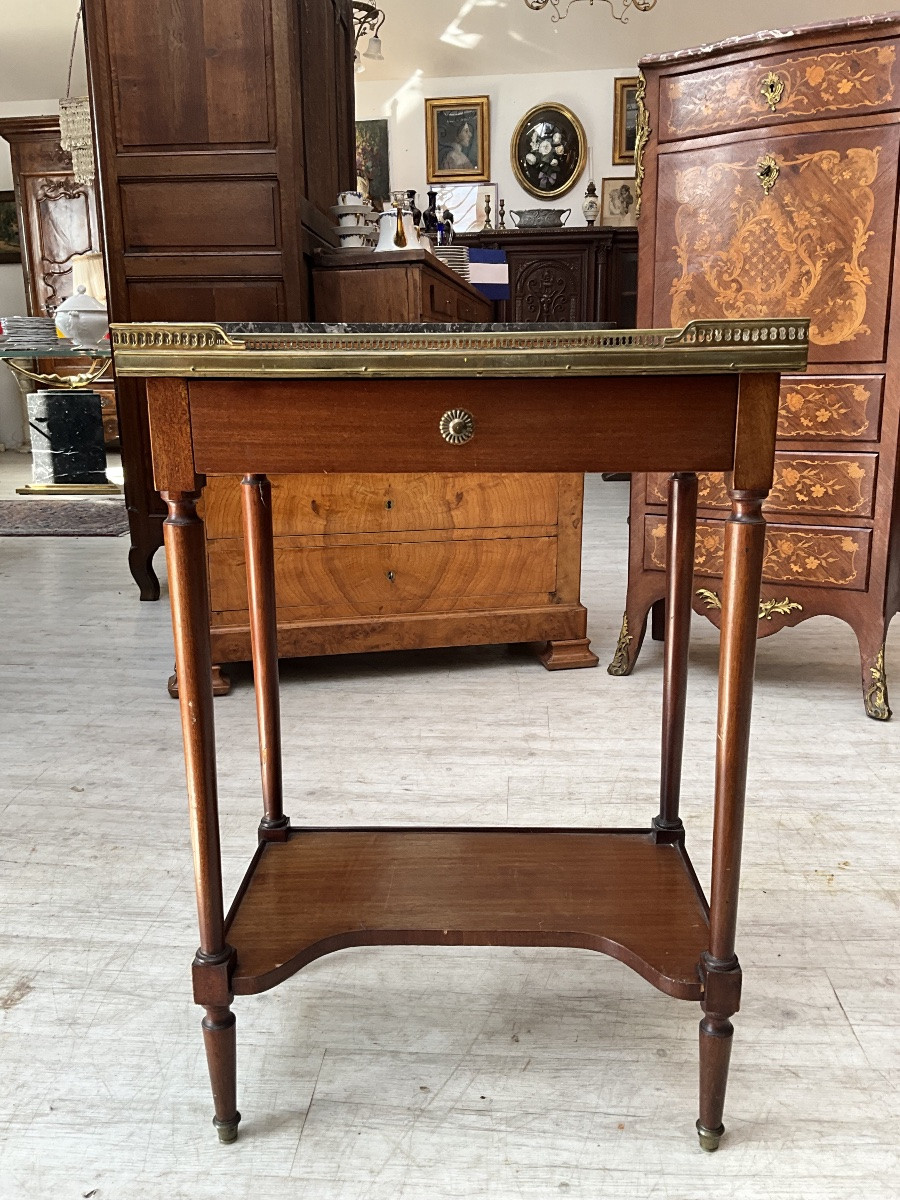 Louis XVI Style Side Table-photo-4