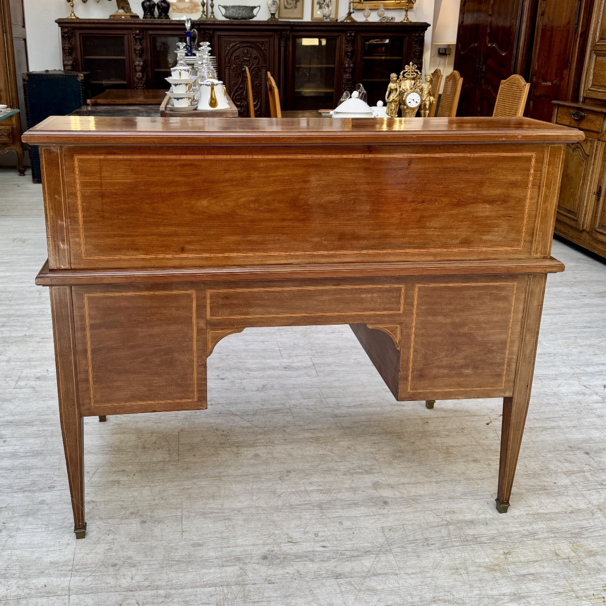 Bureau Cylindre de style Louis XVI-photo-2