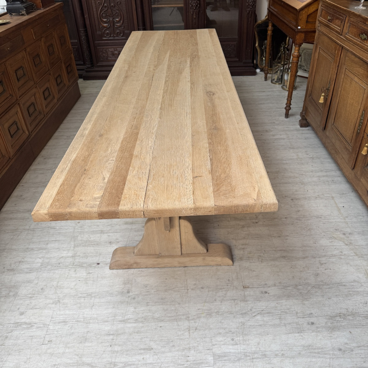 Table de ferme sablée-photo-1