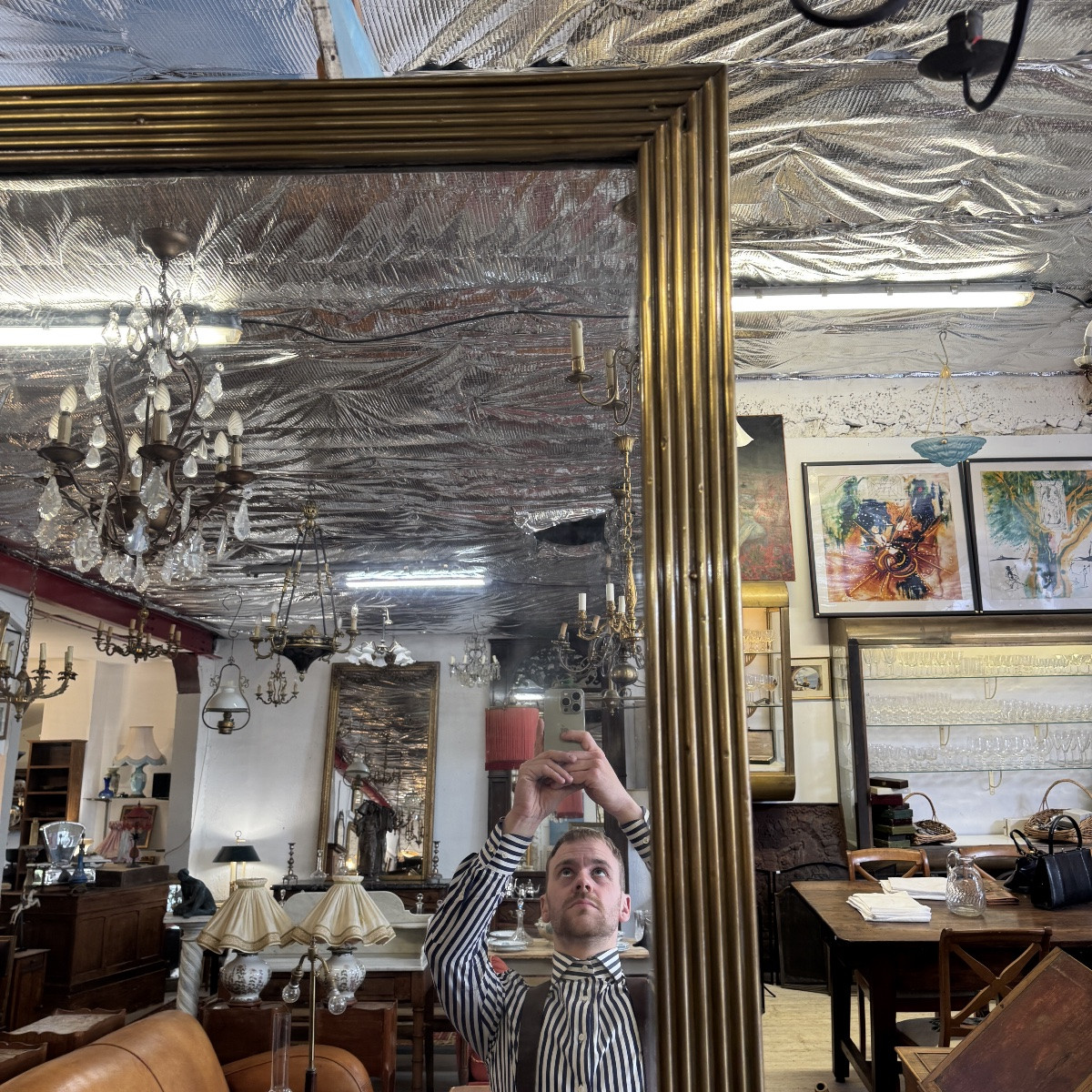 Miroir De Bistrot 1930-photo-3