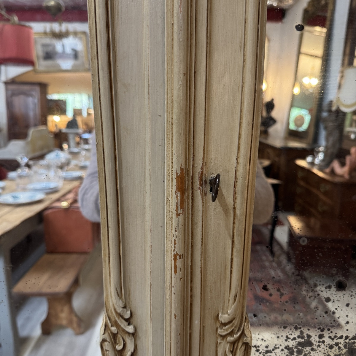 Armoire Patinée de style Louis XV-photo-7