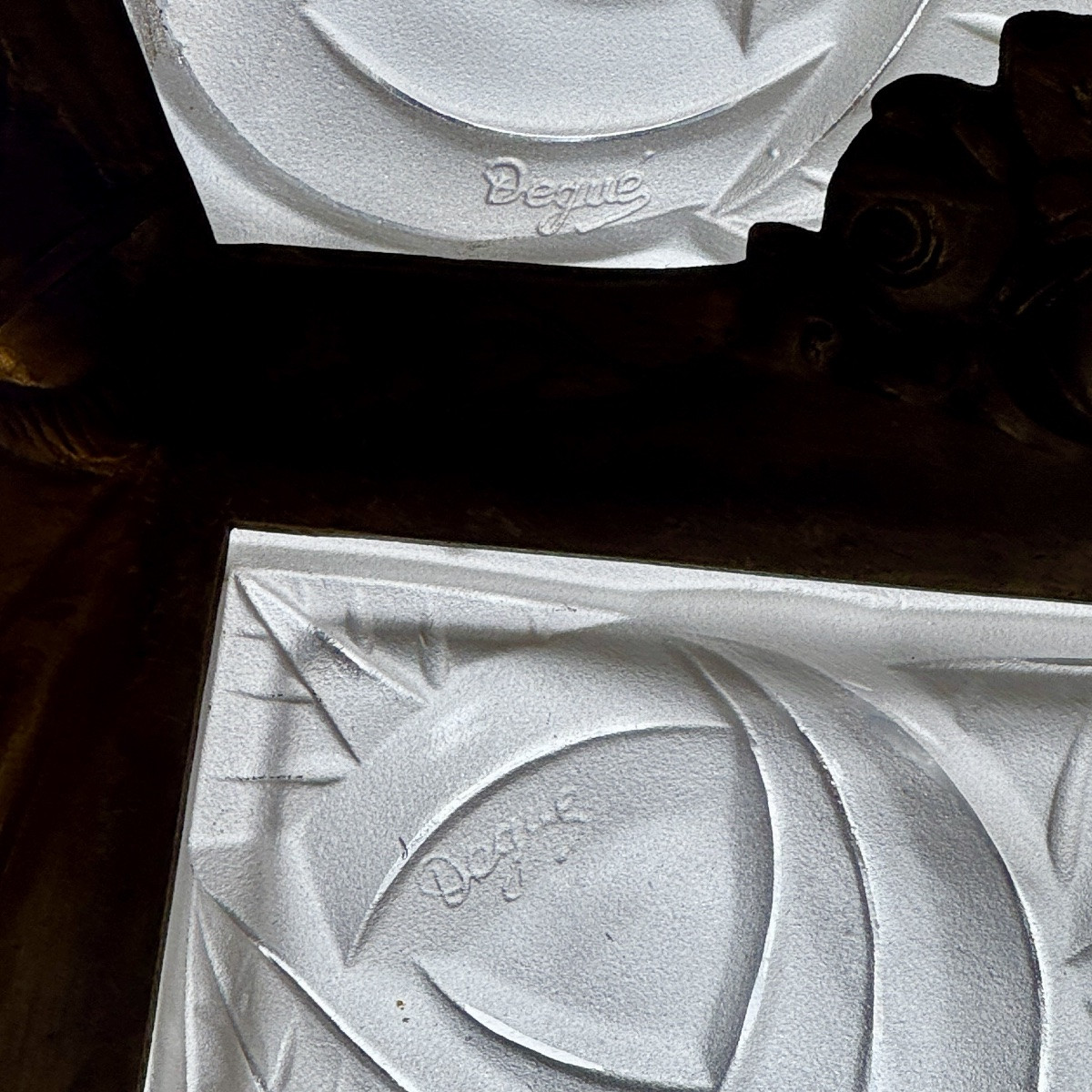 Degué Art Deco Chandelier-photo-7