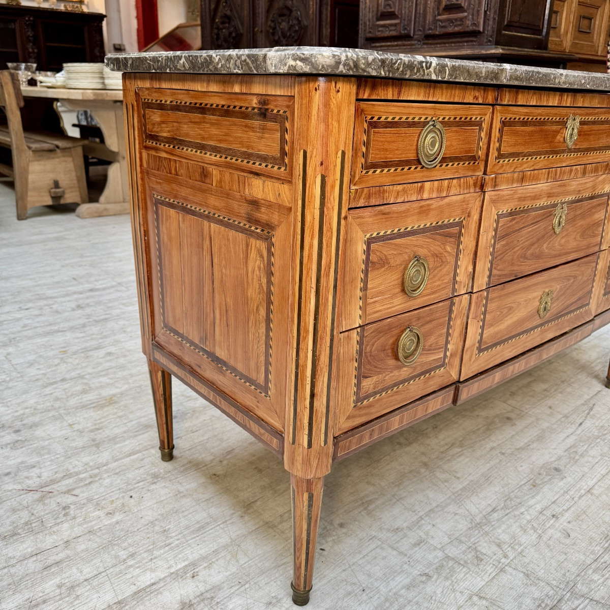 Louis XVI Chest Of Drawers-photo-3
