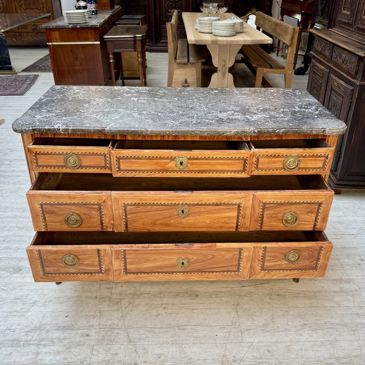 Louis XVI Chest Of Drawers-photo-1