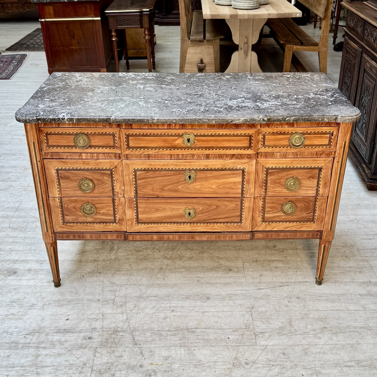 Louis XVI Chest Of Drawers-photo-4