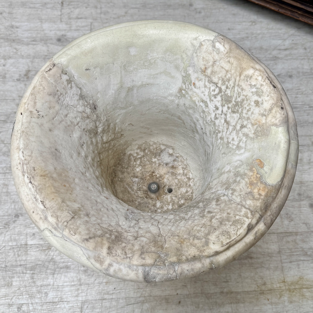 Carrara Marble Vase-photo-1