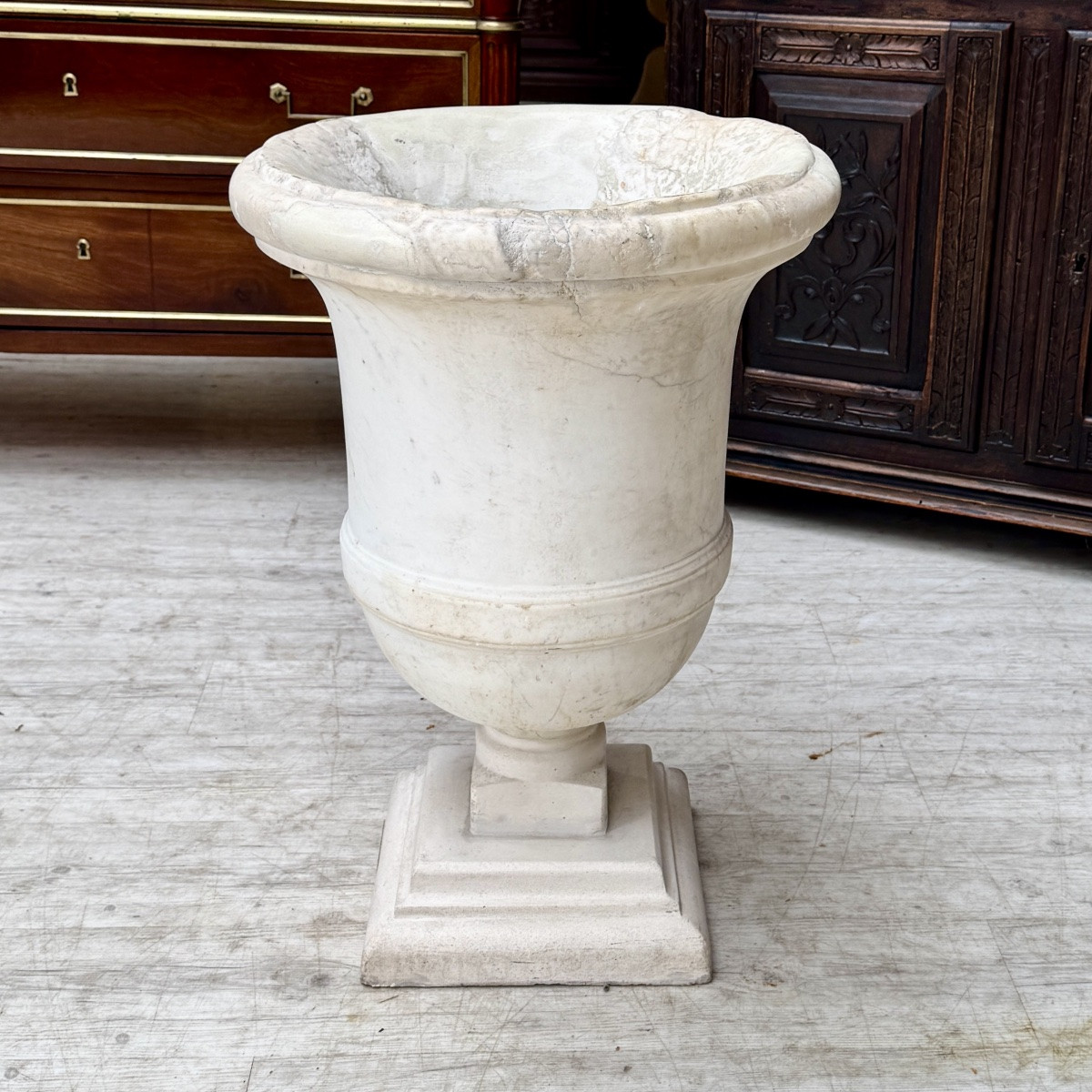 Carrara Marble Vase-photo-5