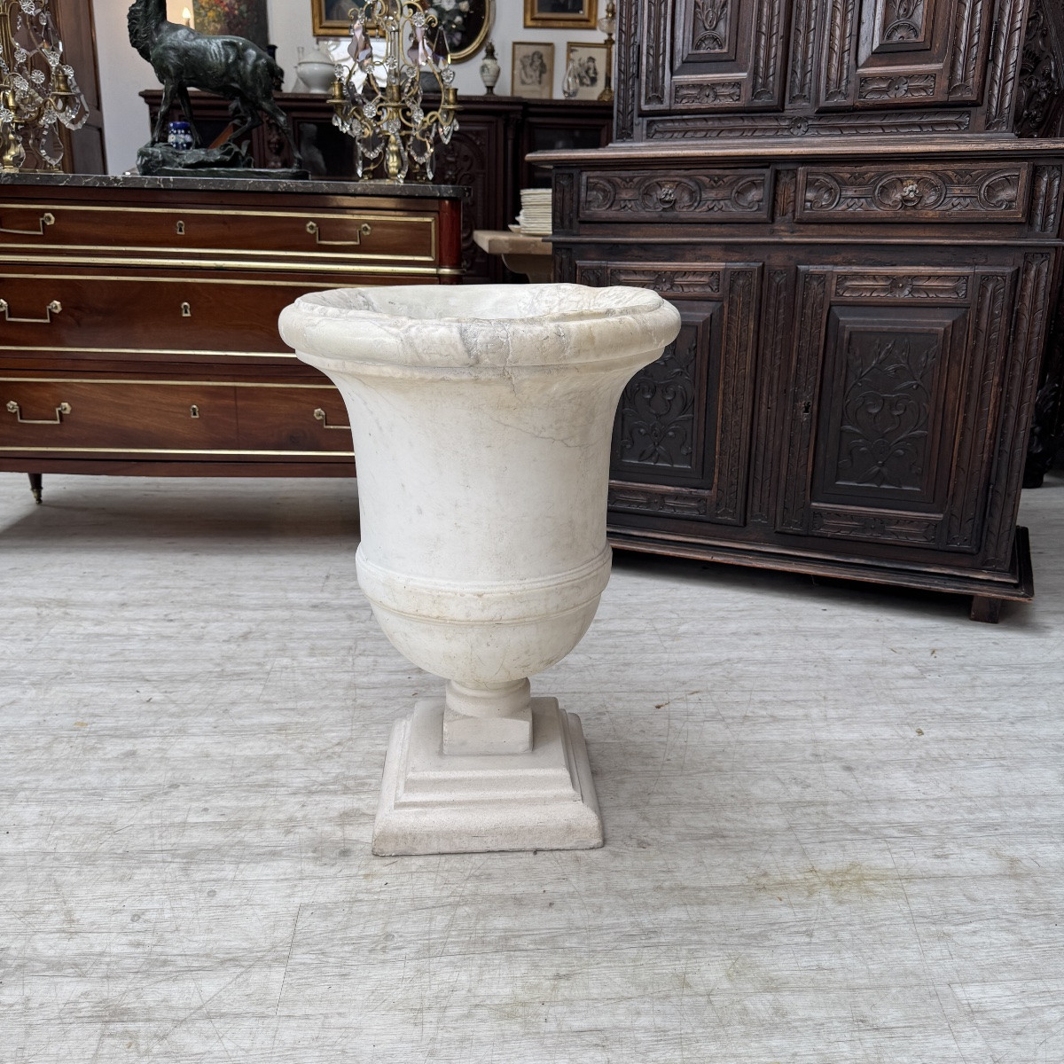 Carrara Marble Vase-photo-7