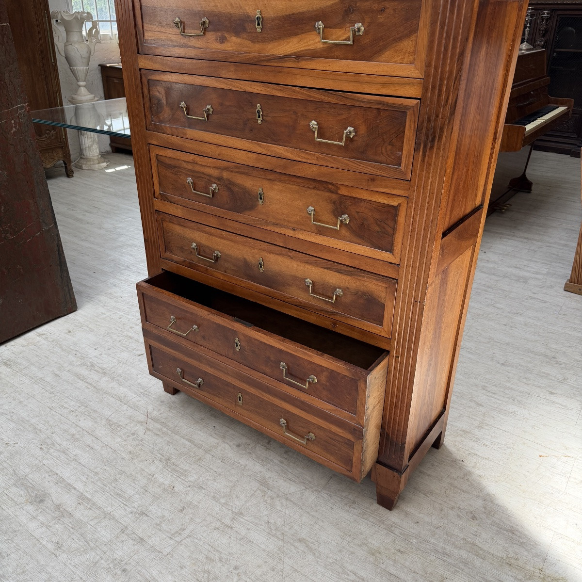 Chiffonnier  LOUIS XVI-photo-2