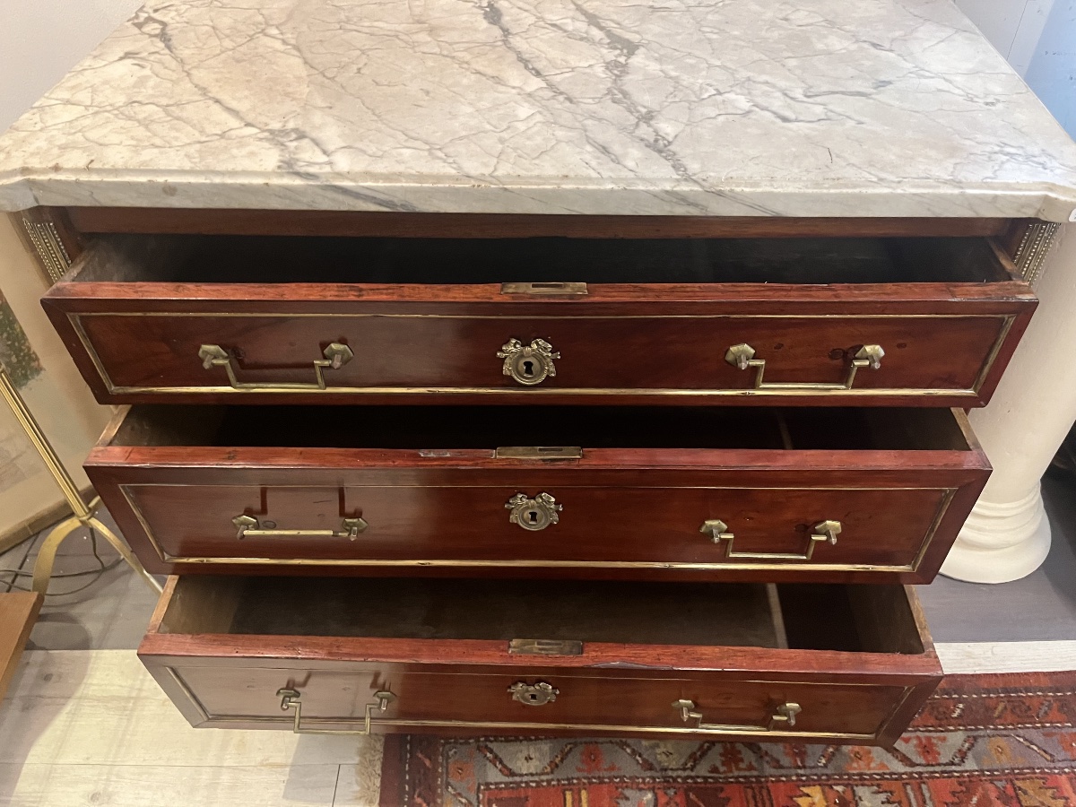 Louis XVI Chest Of Drawers-photo-2