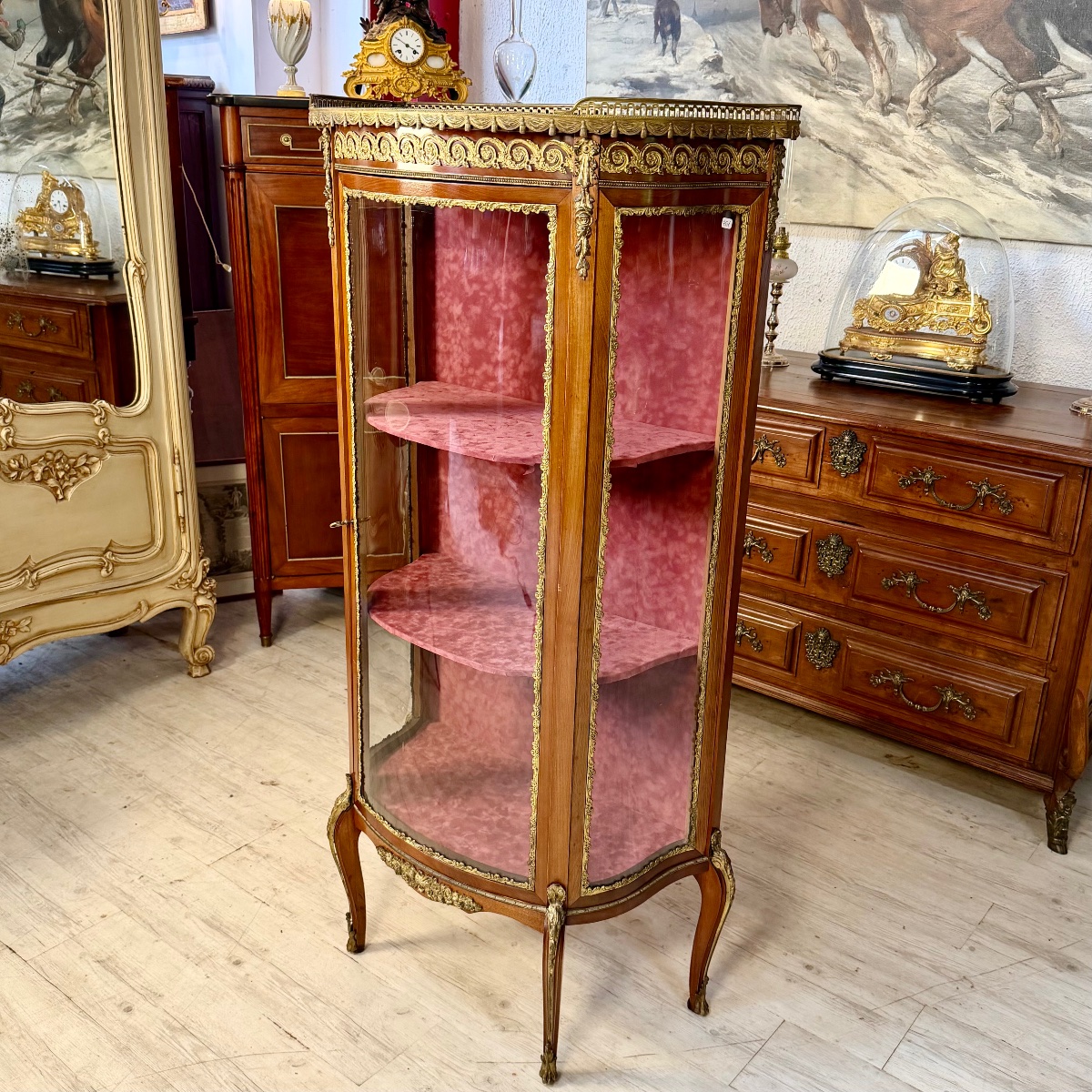 Louis XV-style Display Case-photo-2