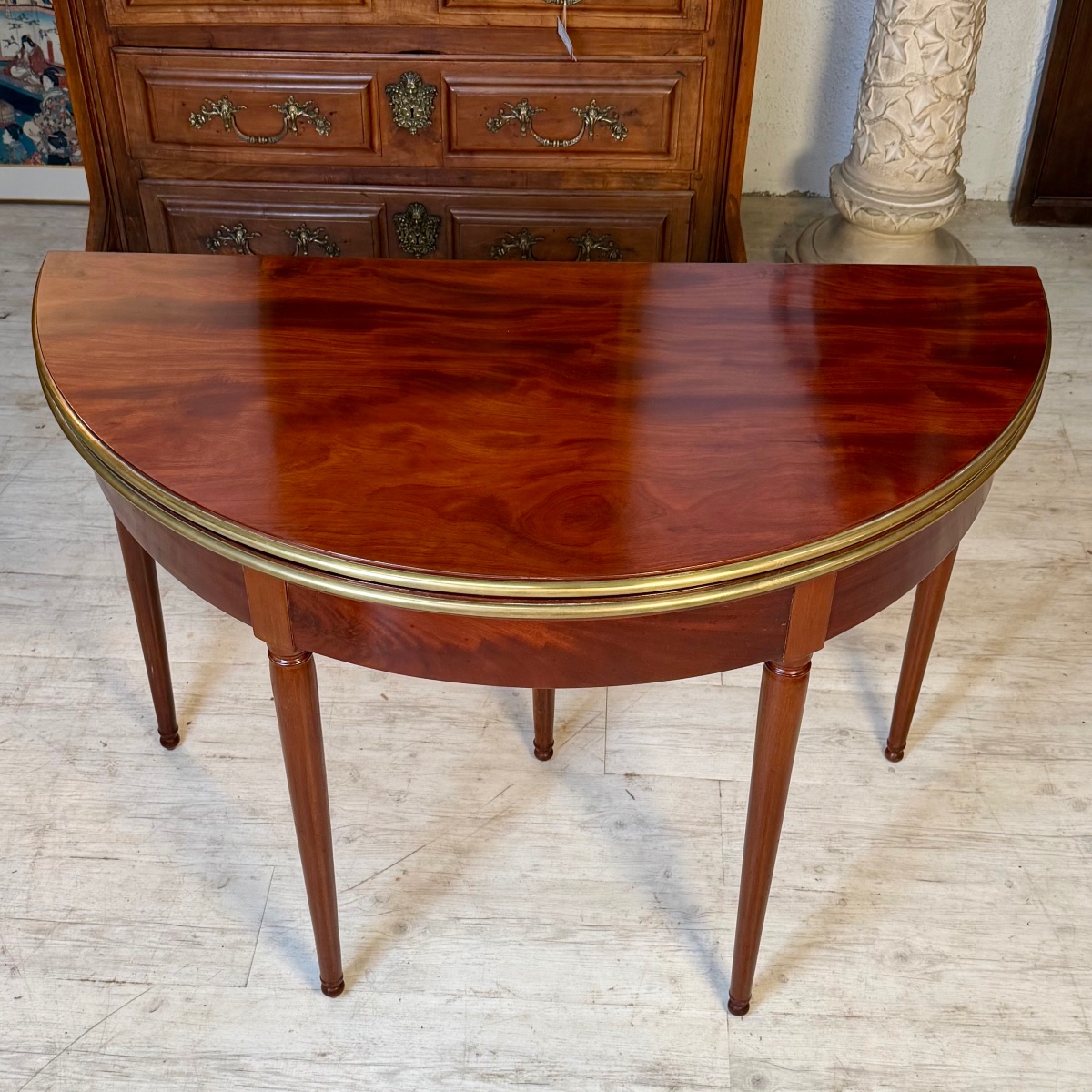 Louis XVI Console Game Table