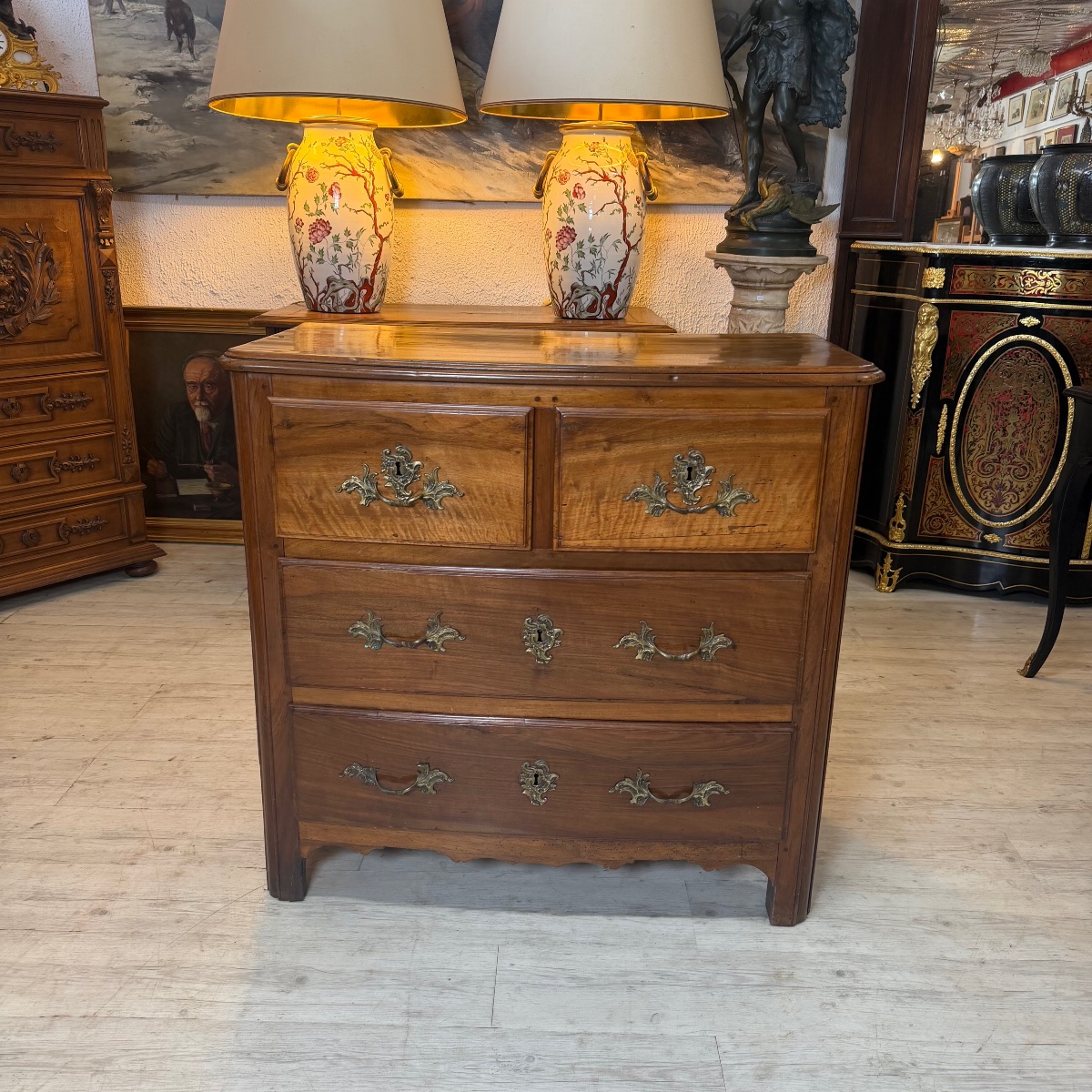 Louis XIV-style Chest Of Drawers-photo-6