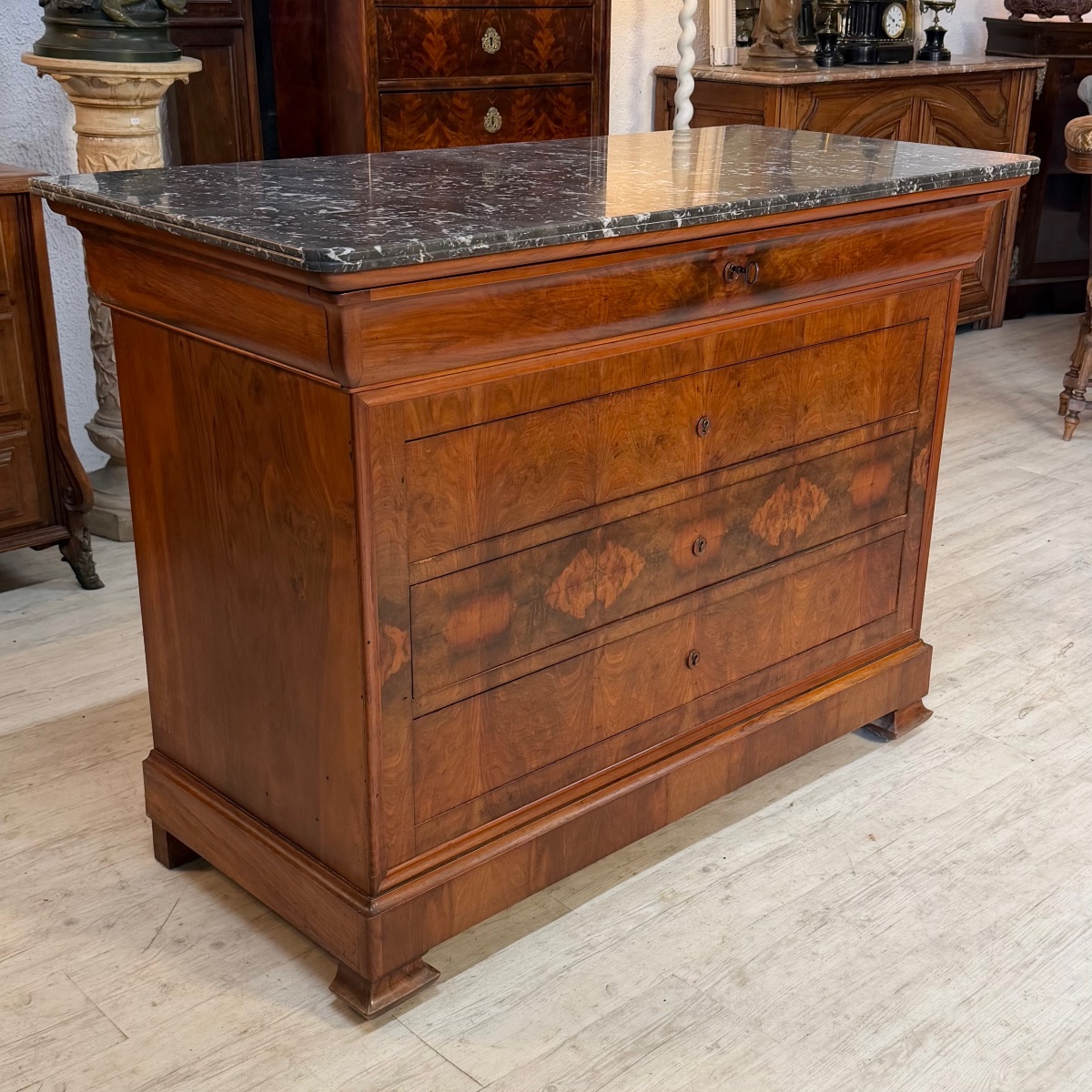 Louis Philippe Chest Of Drawers-photo-2